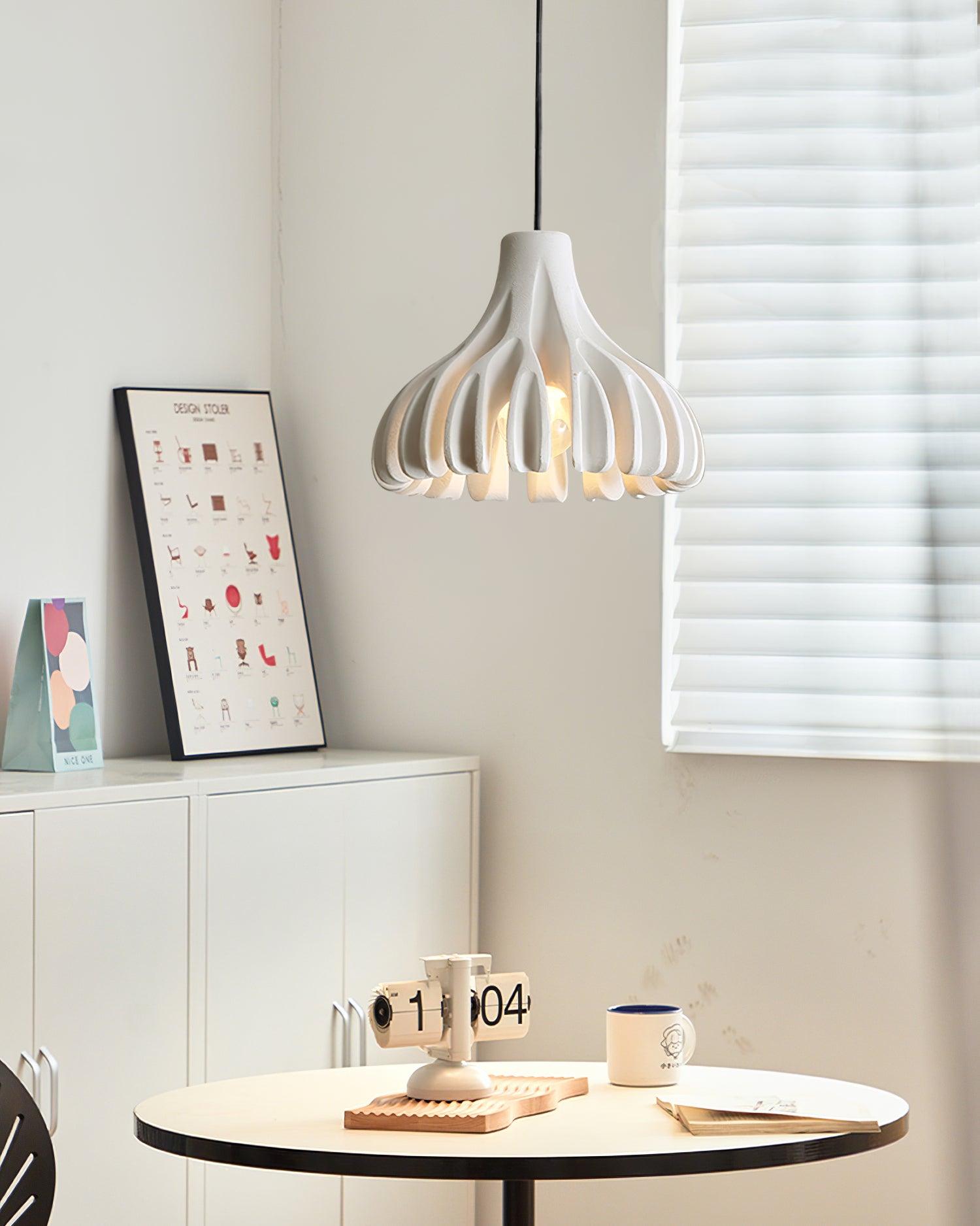 Coral Resin Pendant Lamp