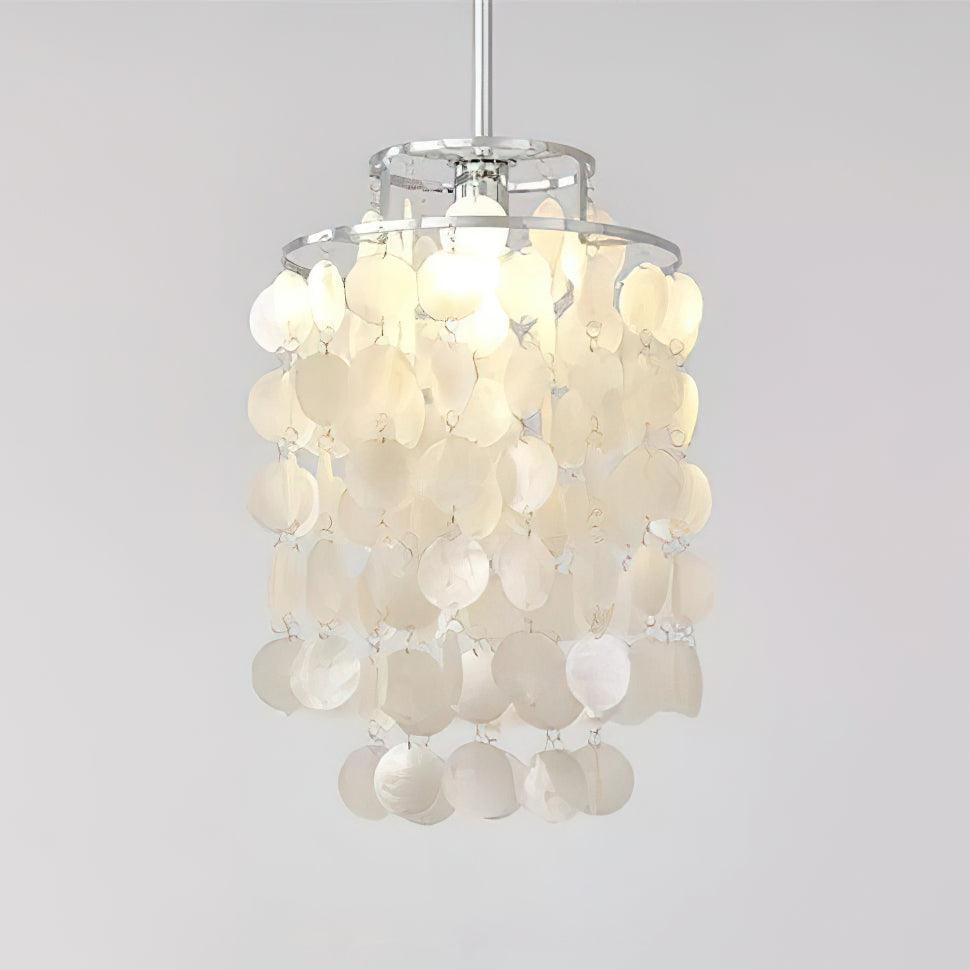 Round Shell Chandelier B