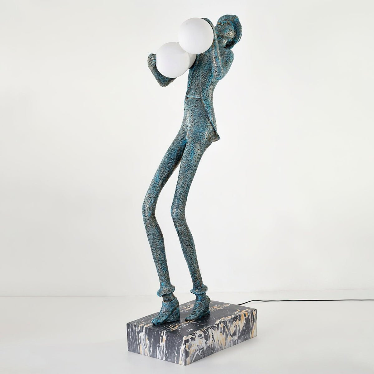 Gentleman Sculpture Floor Lamp