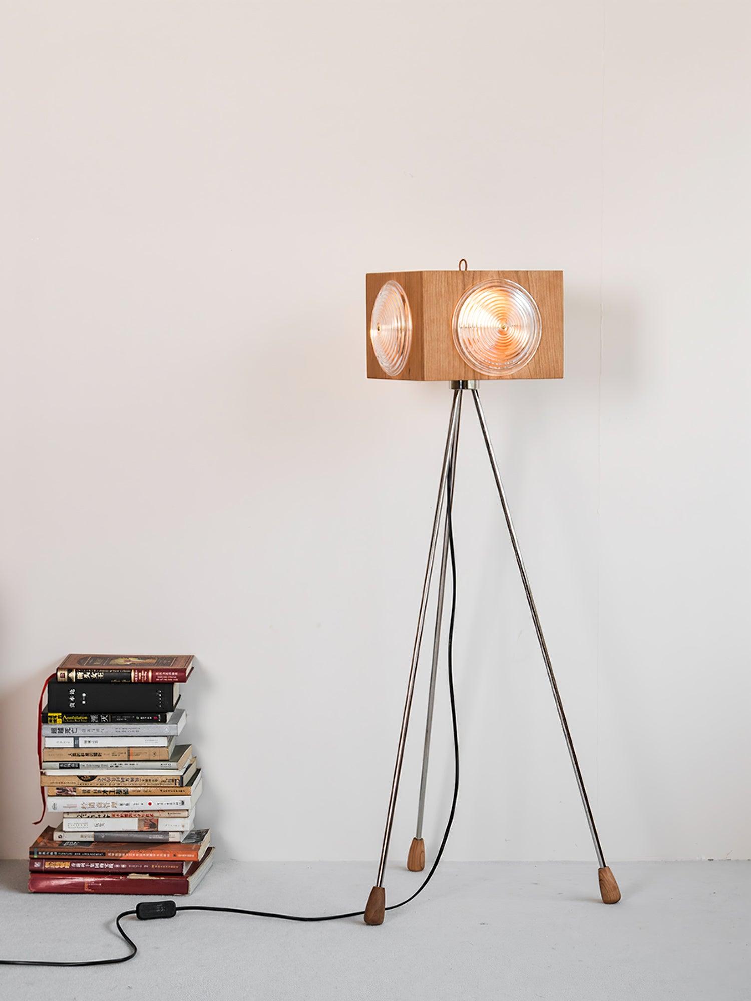 Retro Camera Focus Floor Lamp