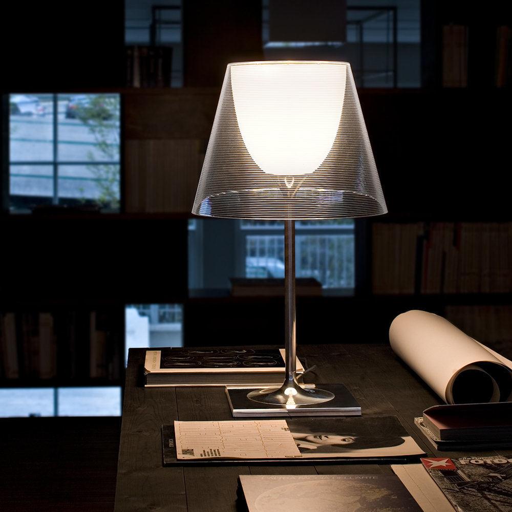 Chrome Prism Table Lamp