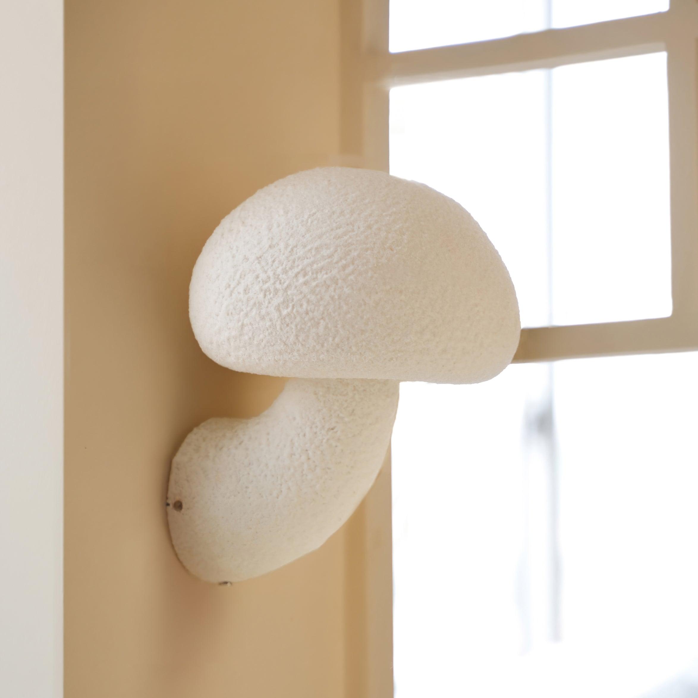 Mushroom Resin Wall Lamp