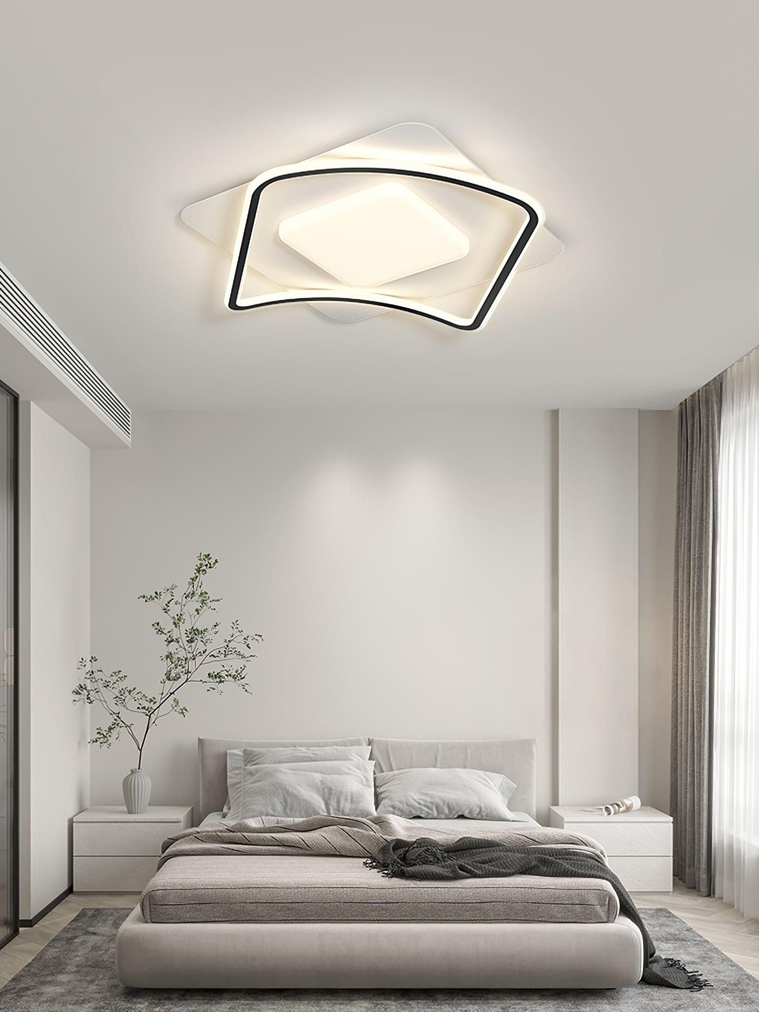 Minimalist Geometry LED Ceiling Light