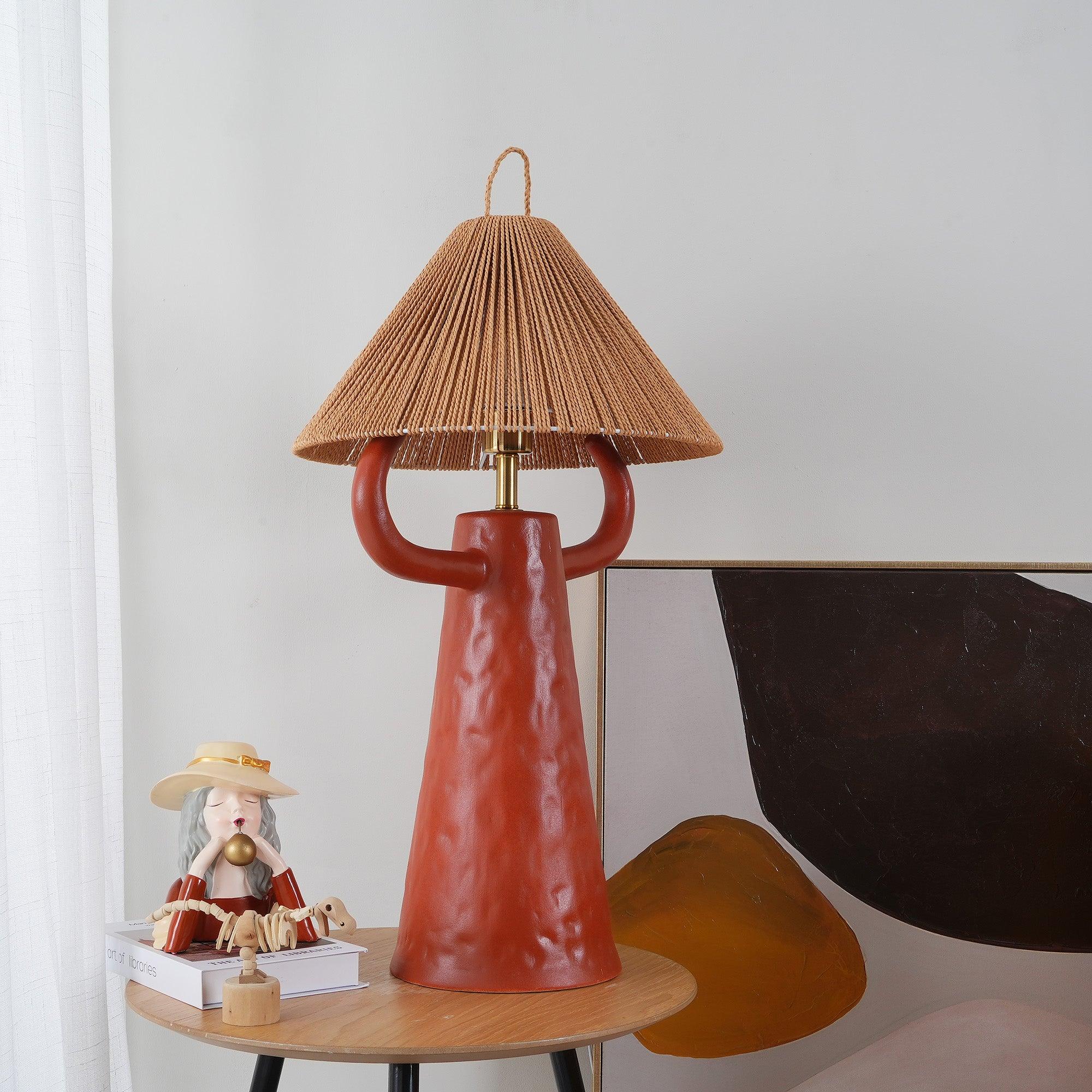 Horns Ceramic Table Lamp