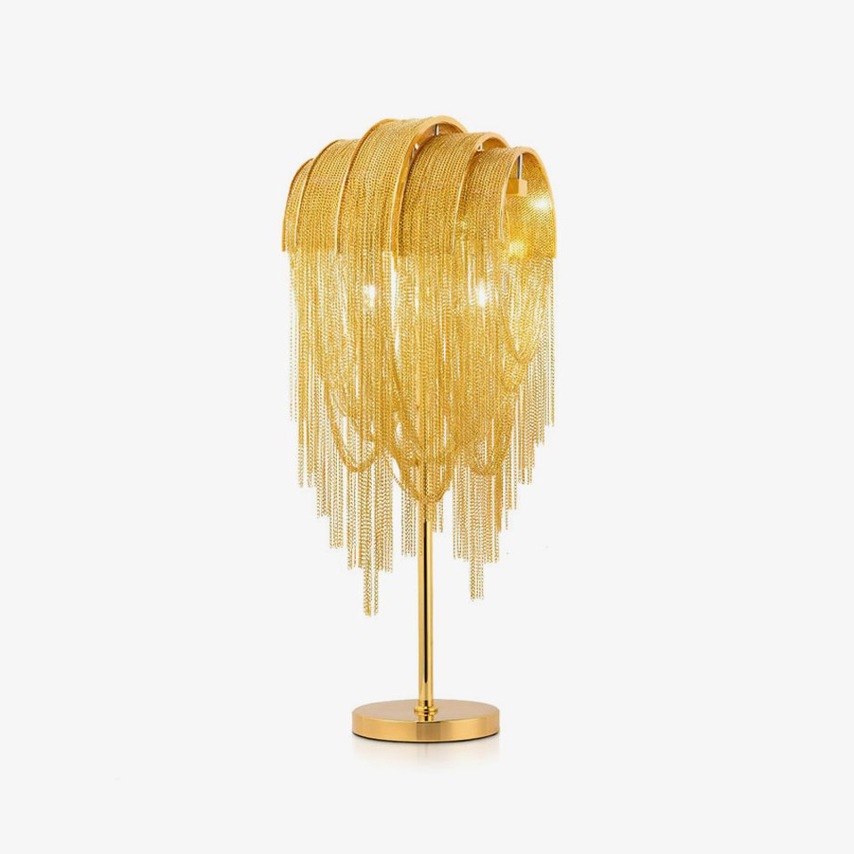 Chains Tassel Table Lamp