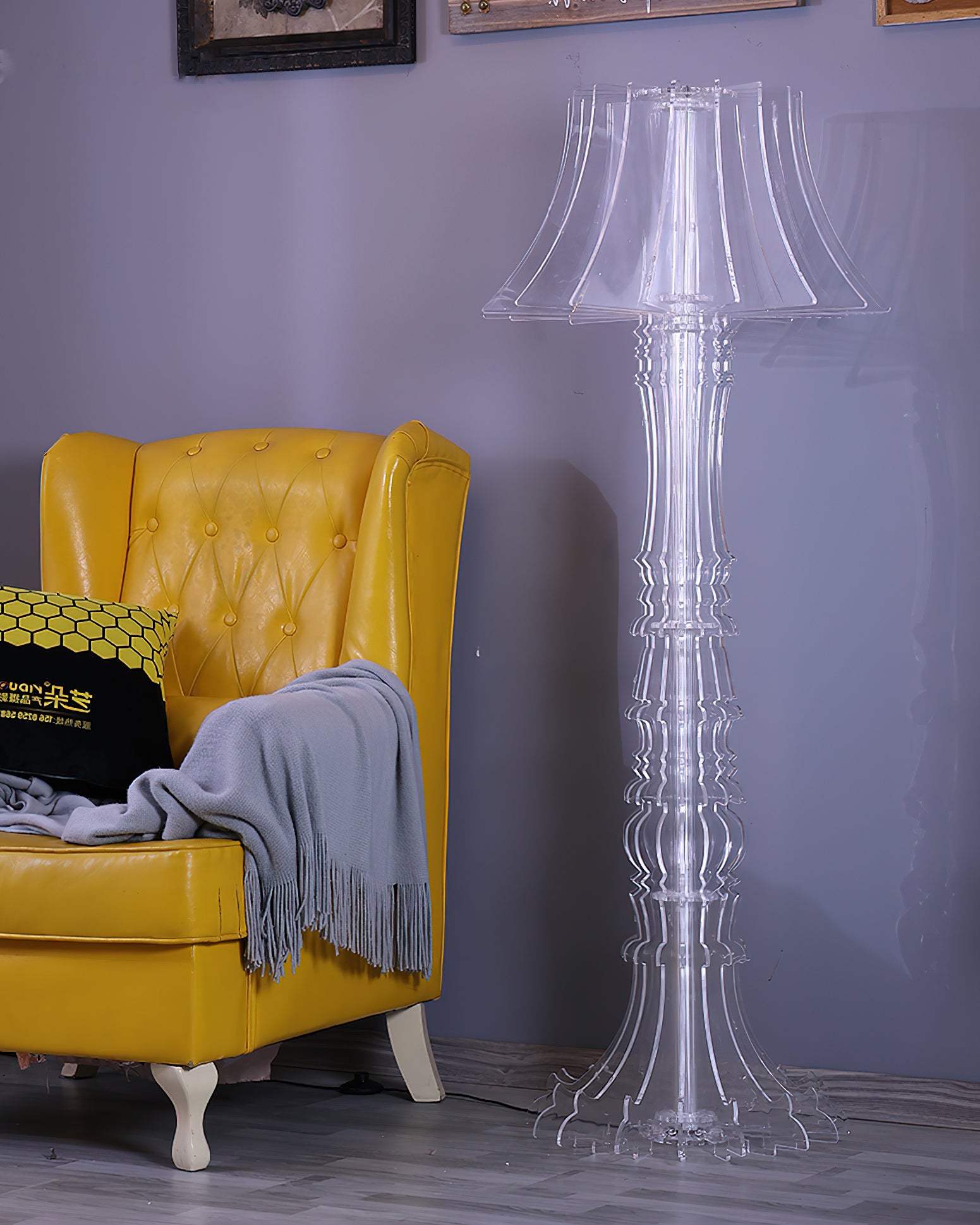 Josephine Table & Floor Lamp