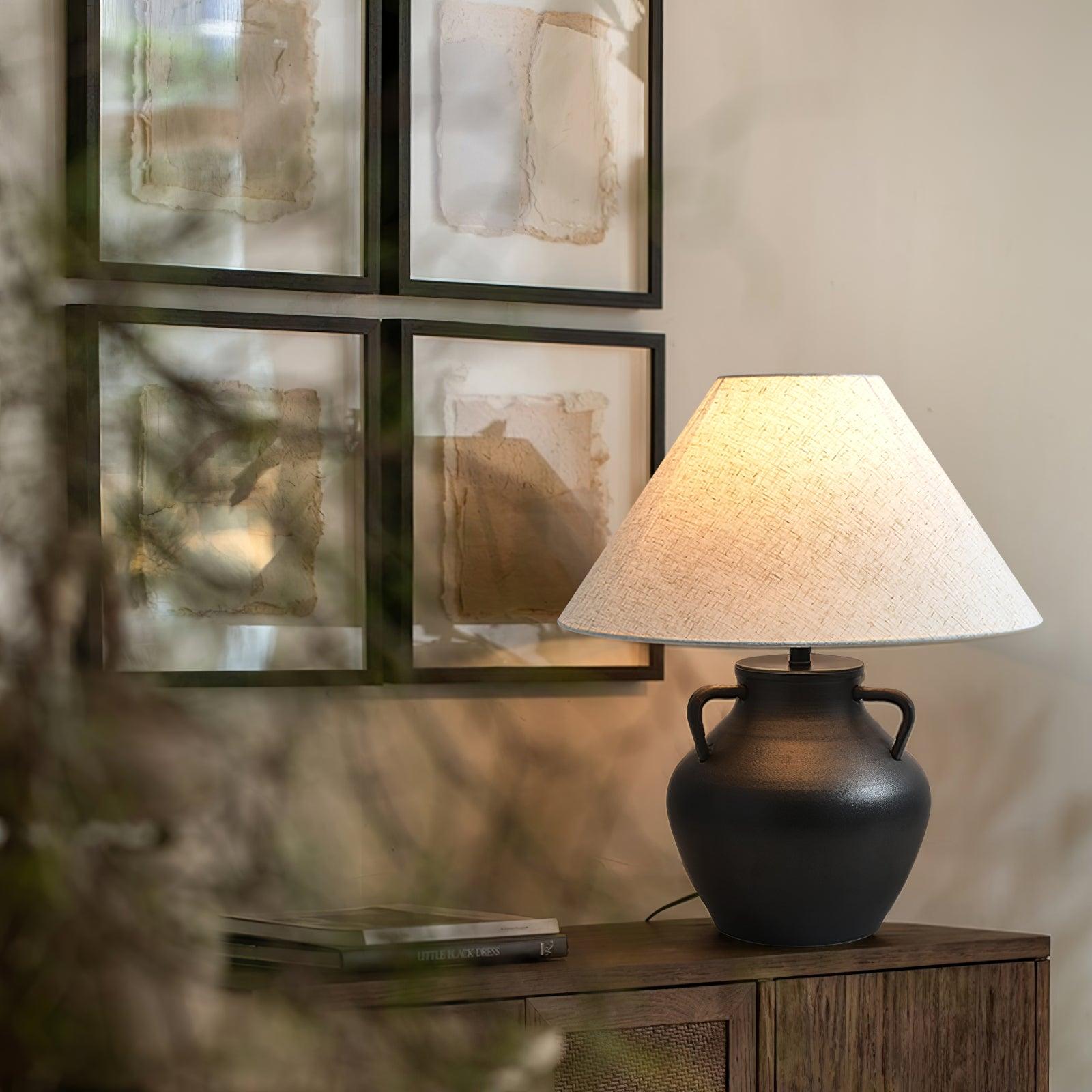 Old Wine Pot Table Lamp