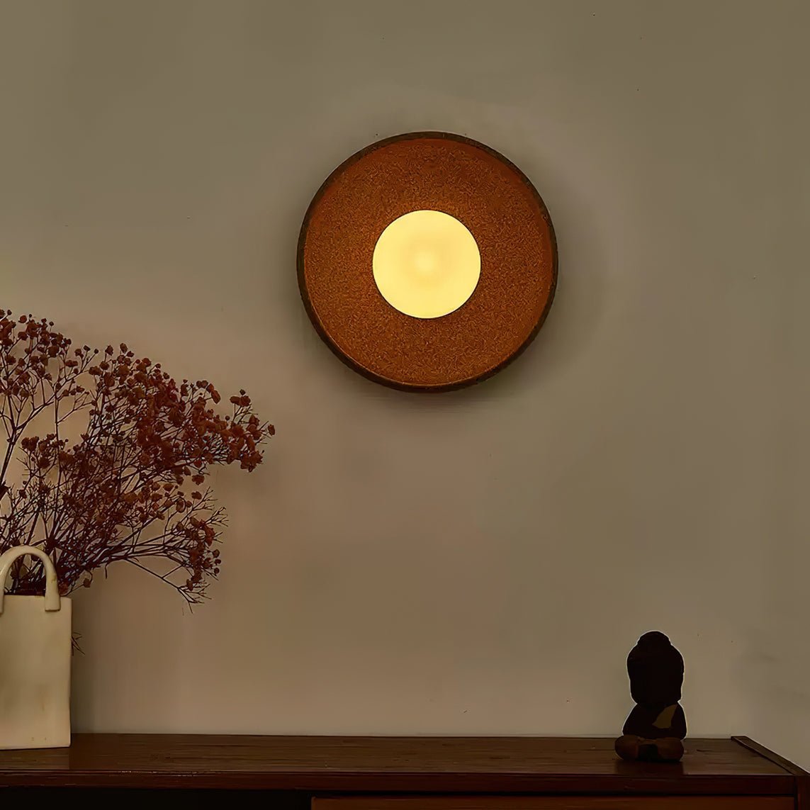 Dusk Round Wall Light