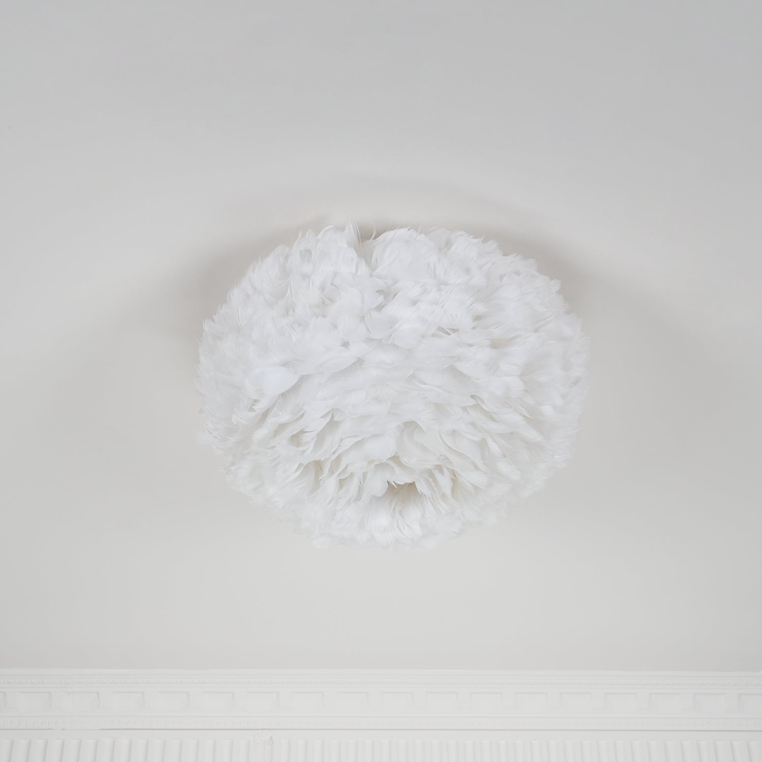 Feathered Ceiling Lamp