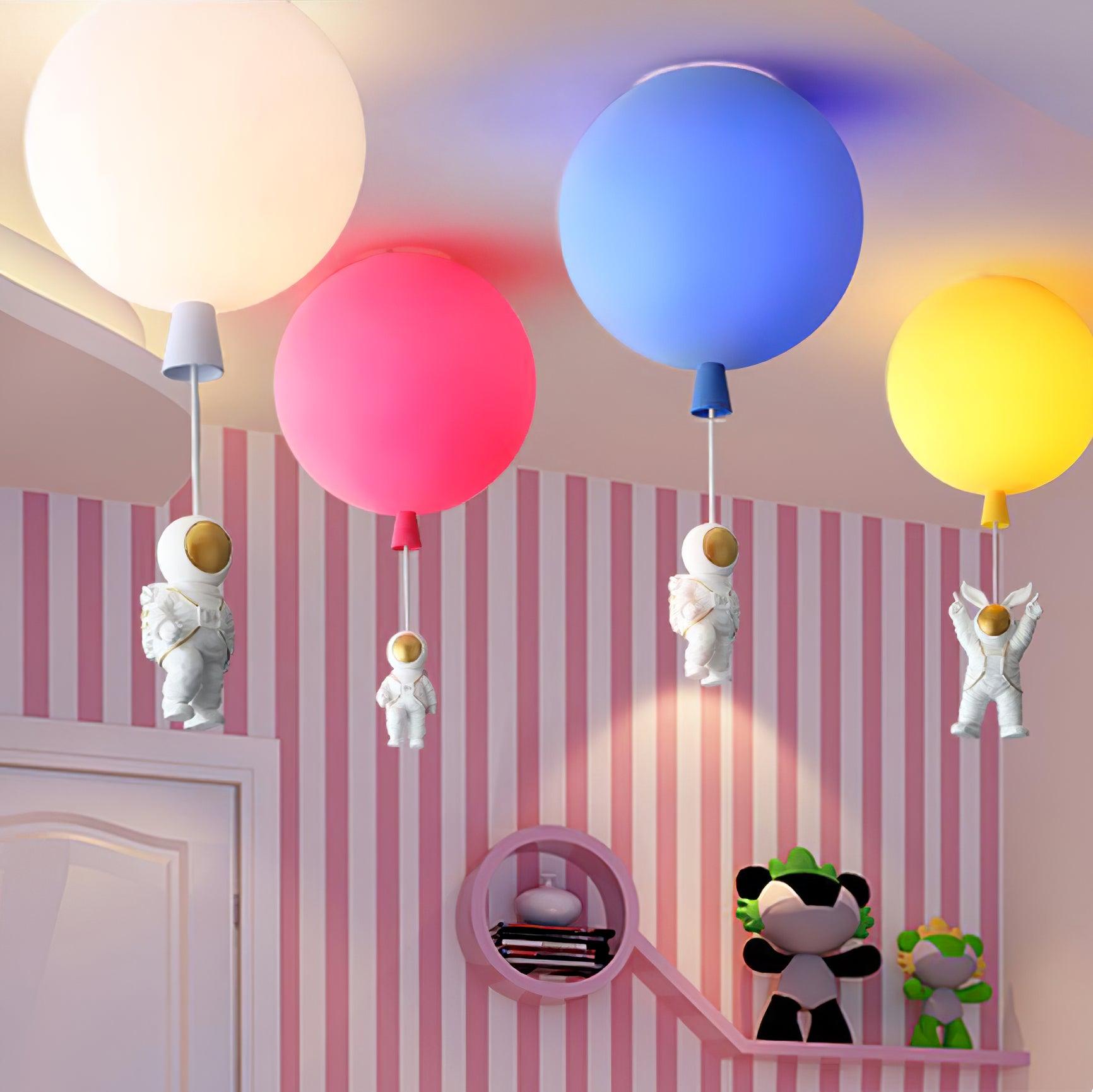 Frosted Balloon Ceiling Light