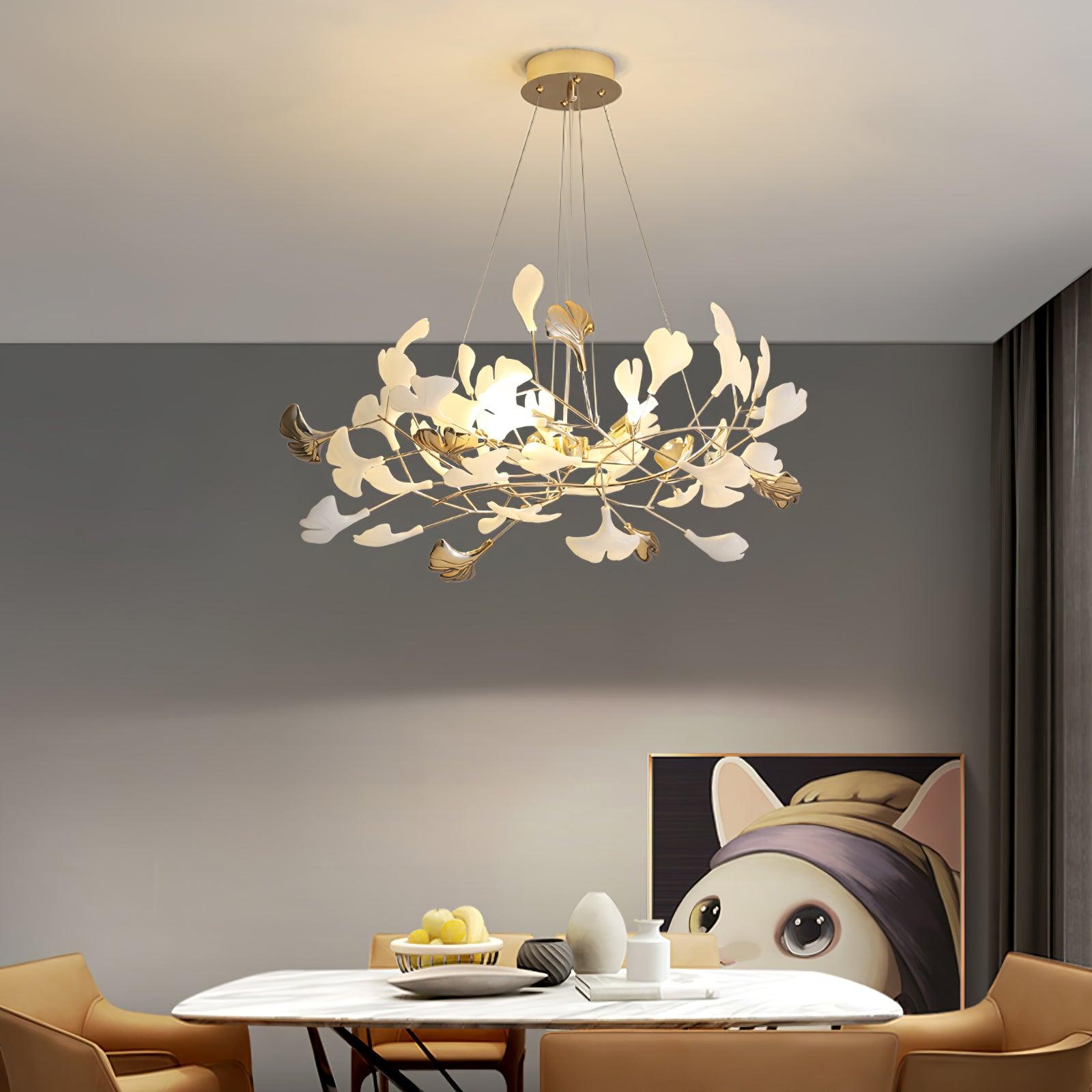 Gingko Chandelier R