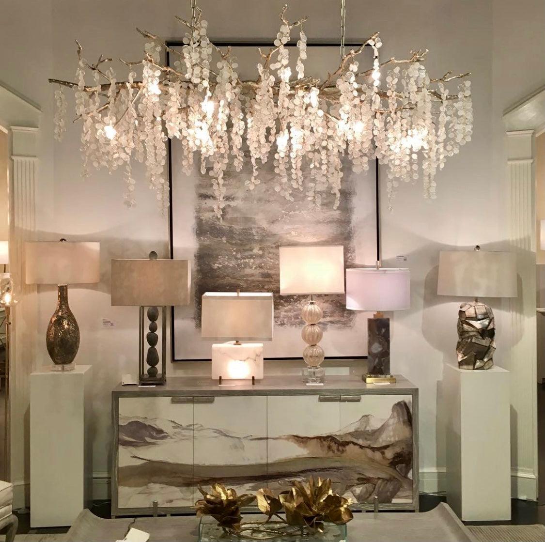 Shiro Noda Crystal Chandelier