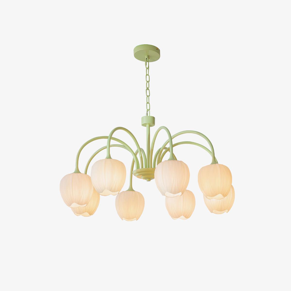 Tulip Matcha Chandelier