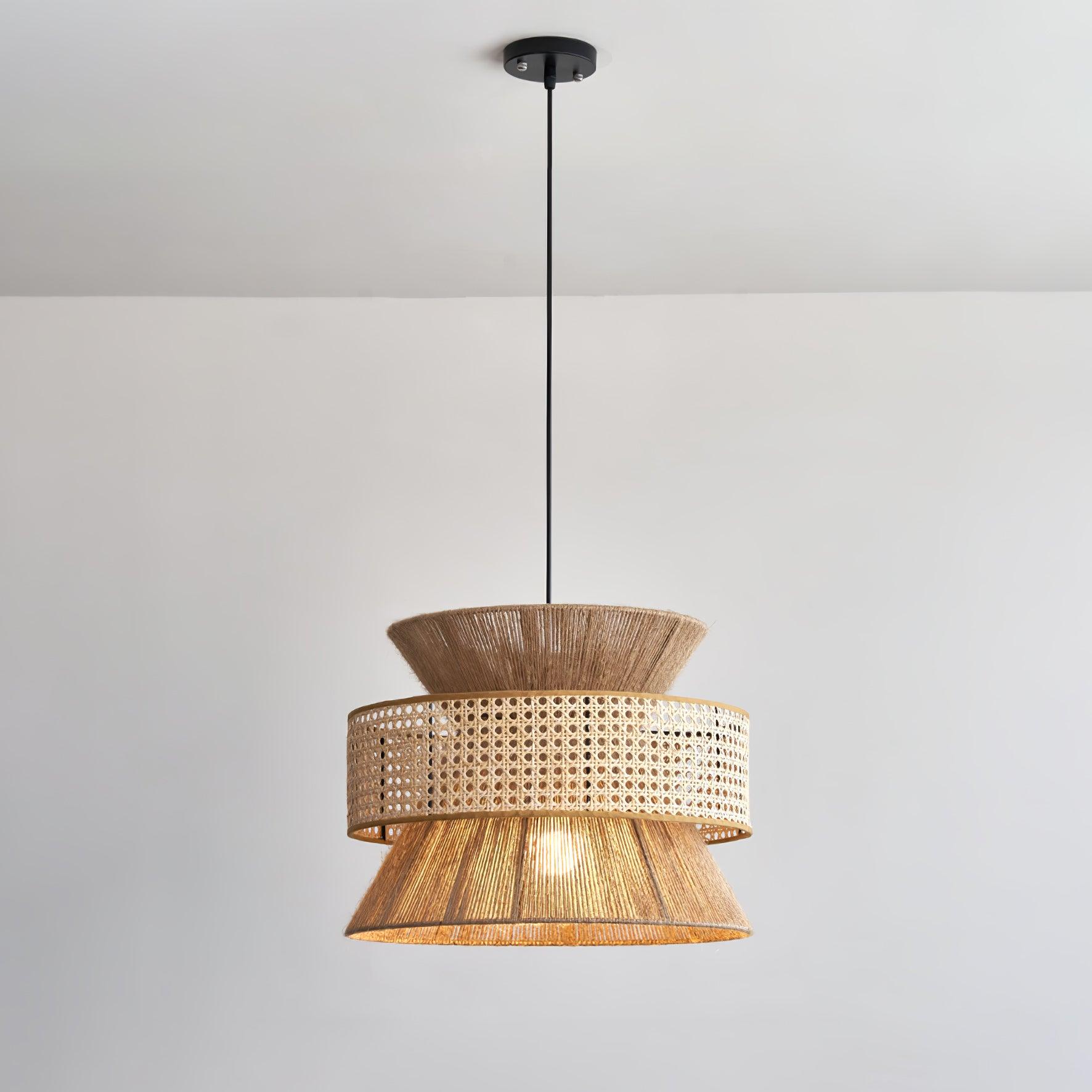 Rattan Bamboo Pendant Lamp