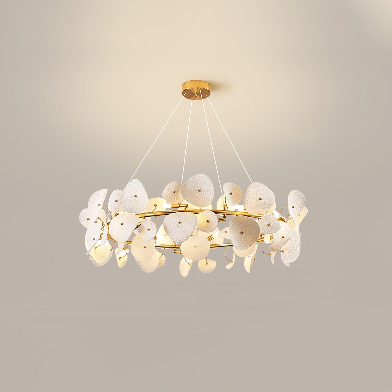 Lotus Petal Chandelier