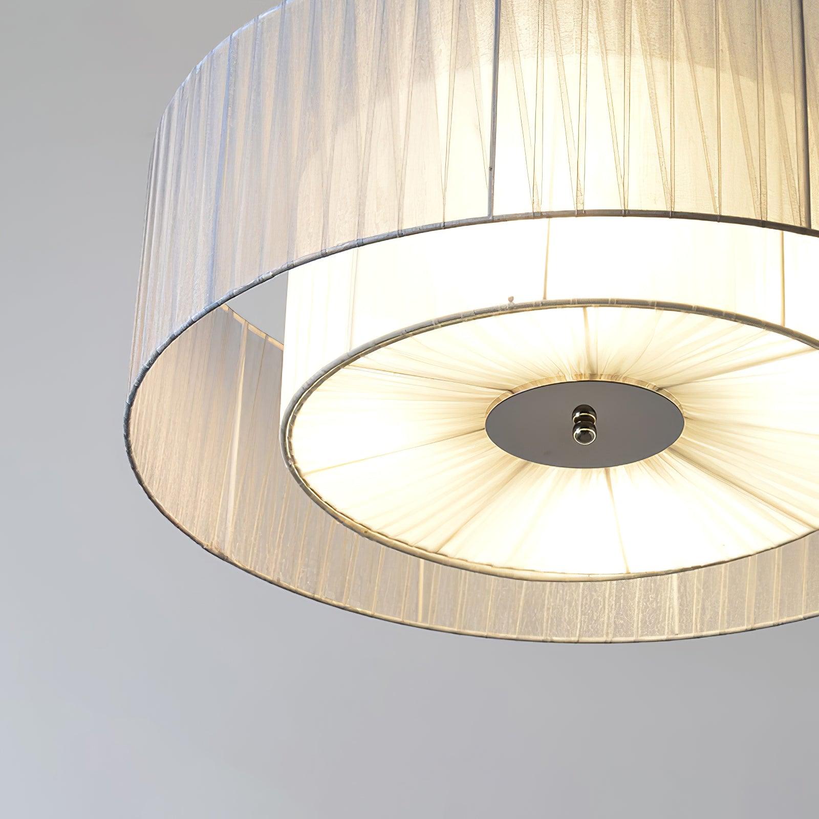 Ruffle Pleated Pendant Lamp