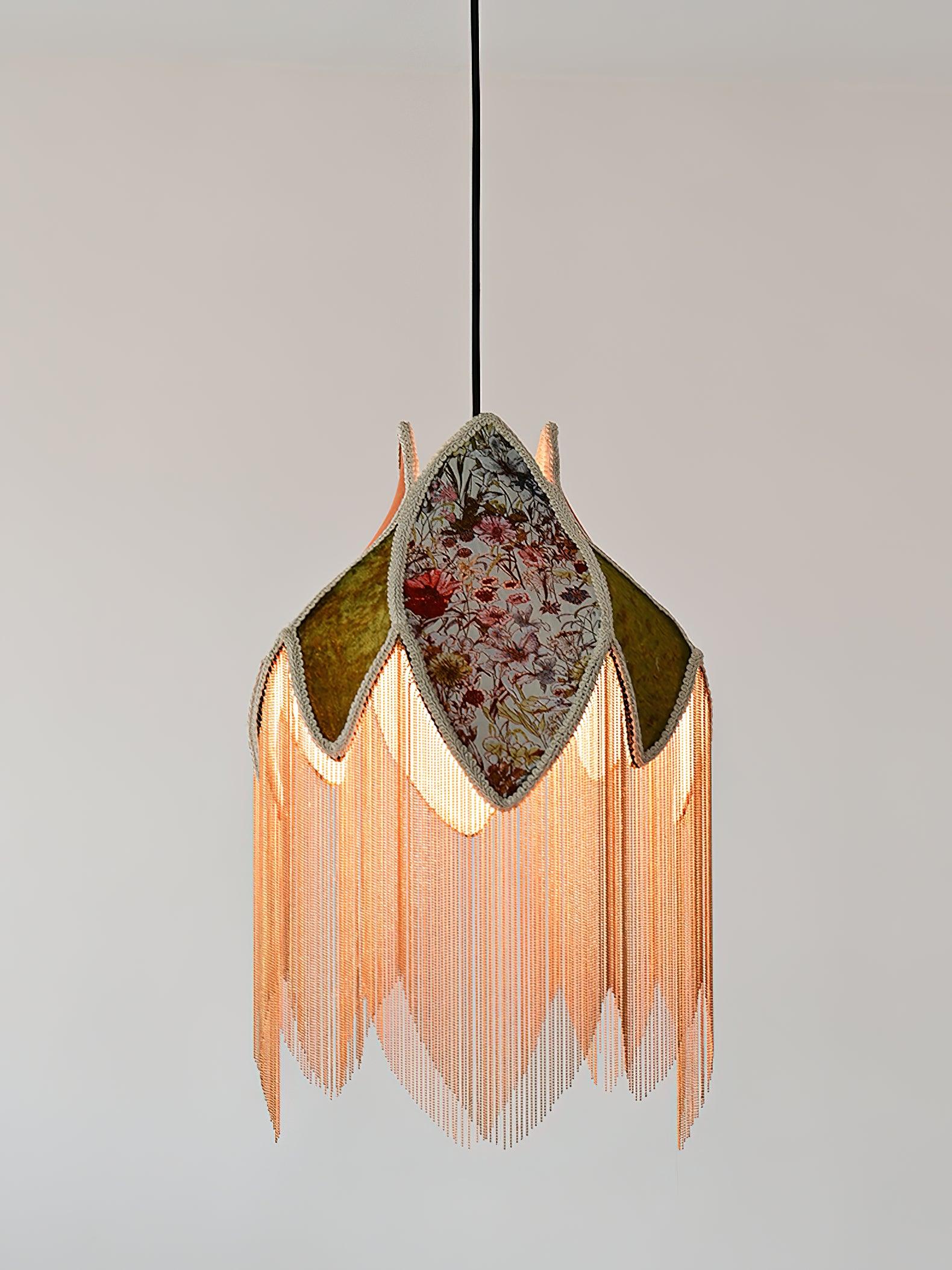 Bette Fringed Pendant Lamp