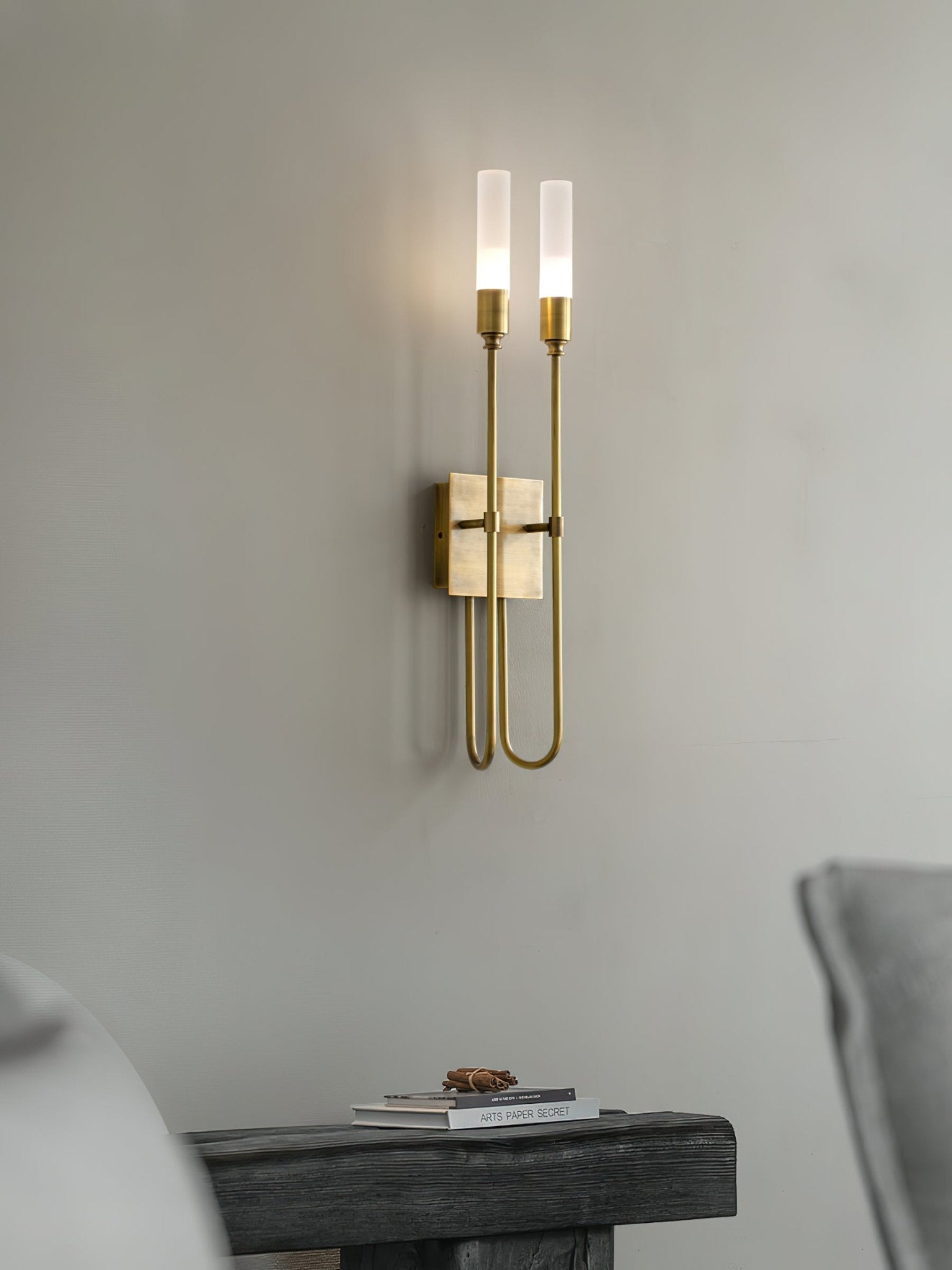 Double Arrow Wall Sconce