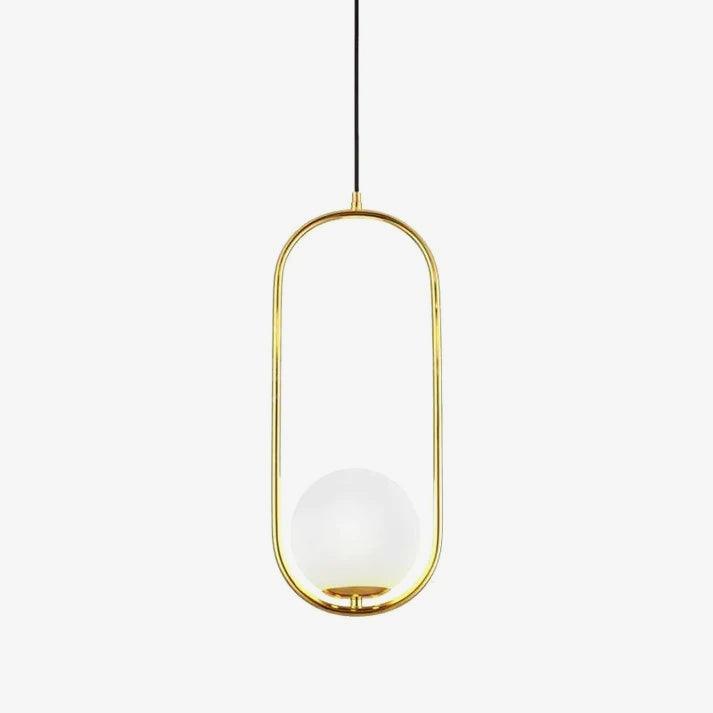 Mila Brass Pendant Swag Light