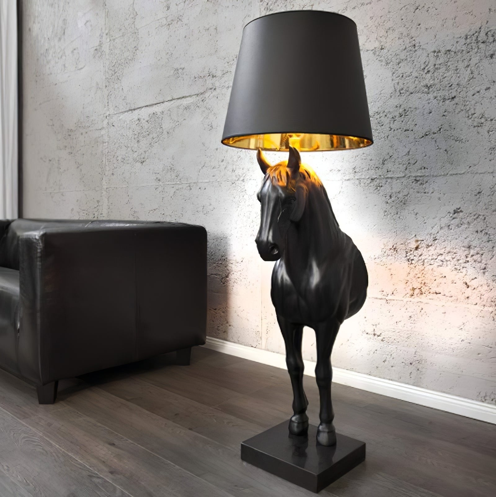 Horse Statue Floor Lamp