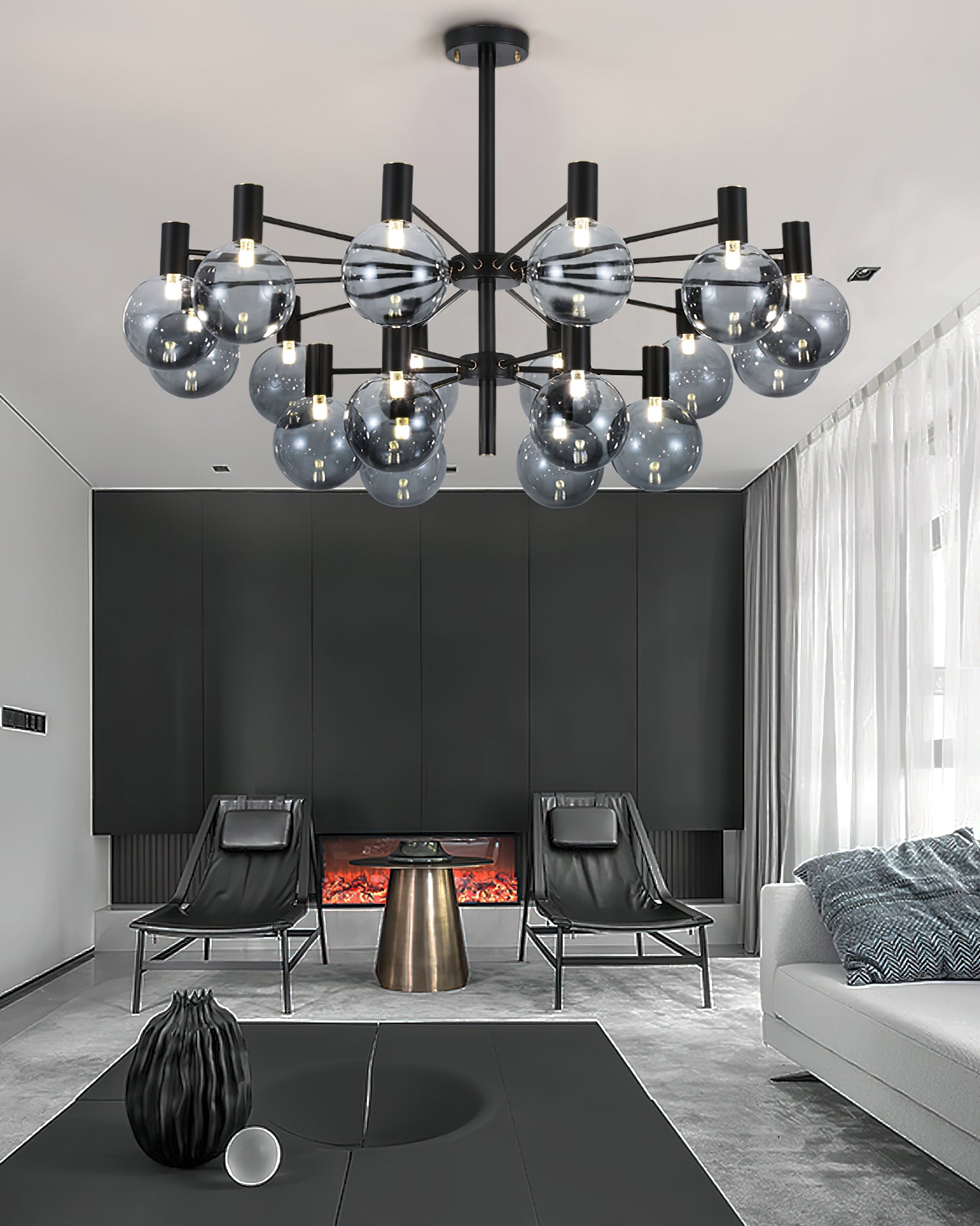 Selva Black Chandelier