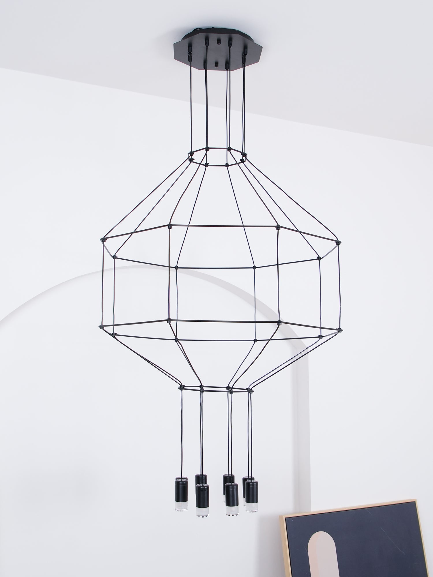 Geometric Lines Pendant Lamp