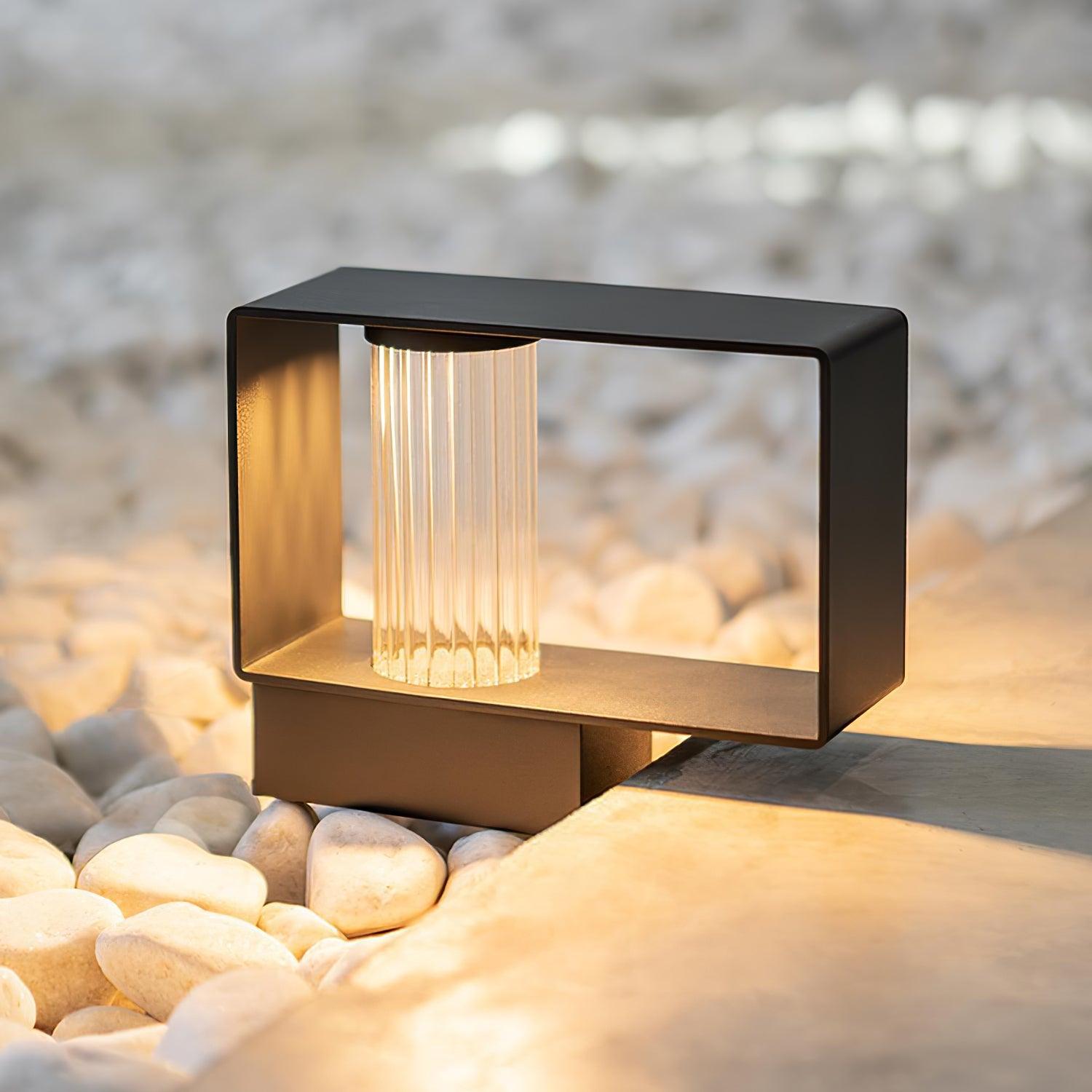 Frame Outdoor Post Lamp