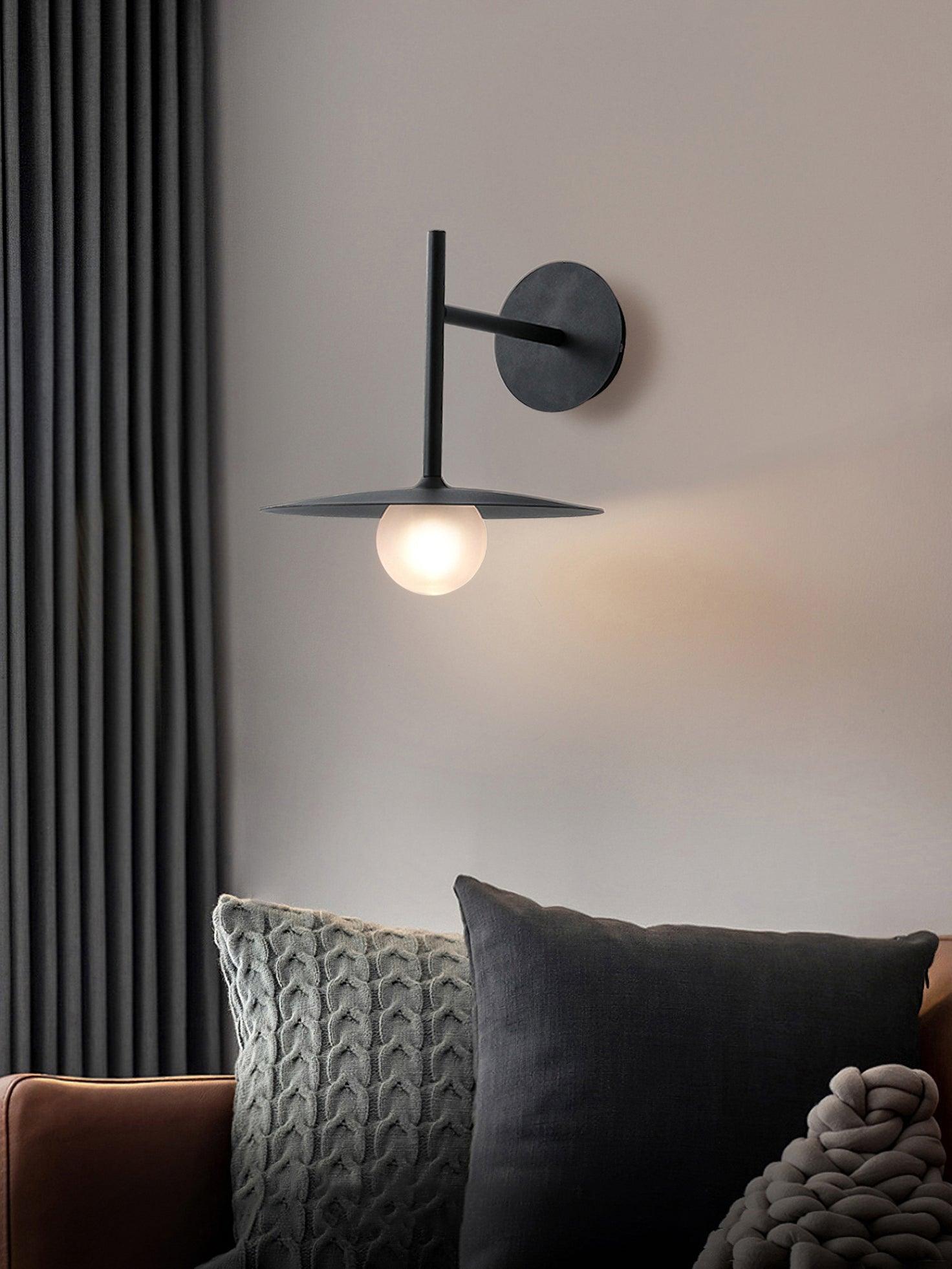 Gea Iron Plug-In Wall Lamp