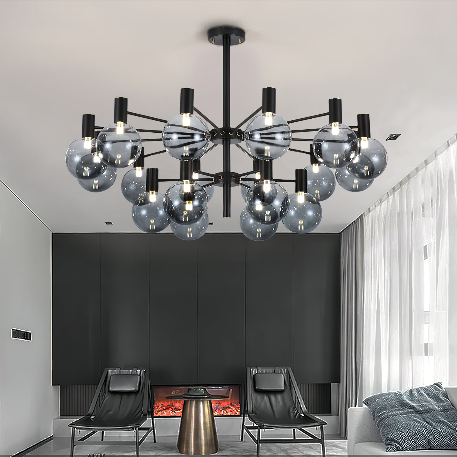 Selva Black Chandelier