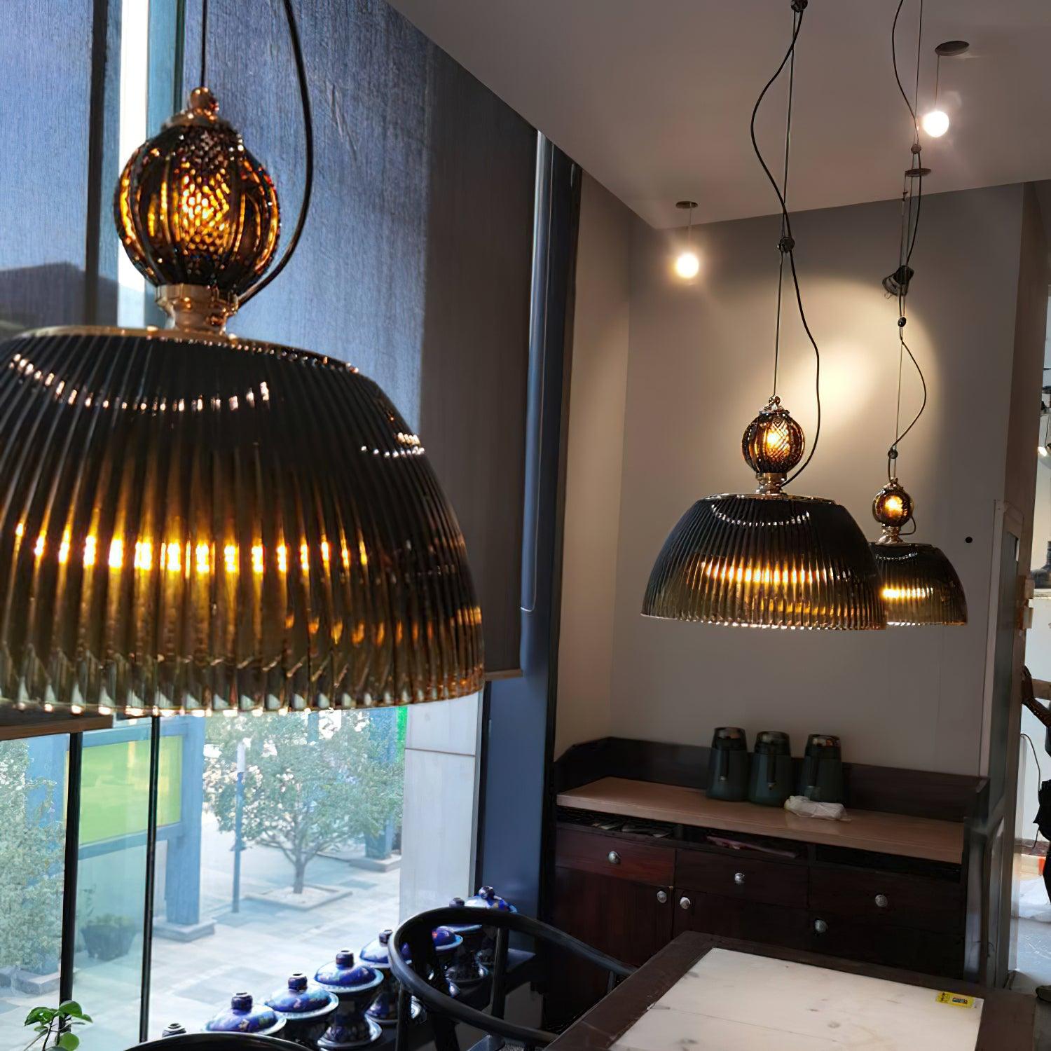 Glass Bowl Pendant Lamp