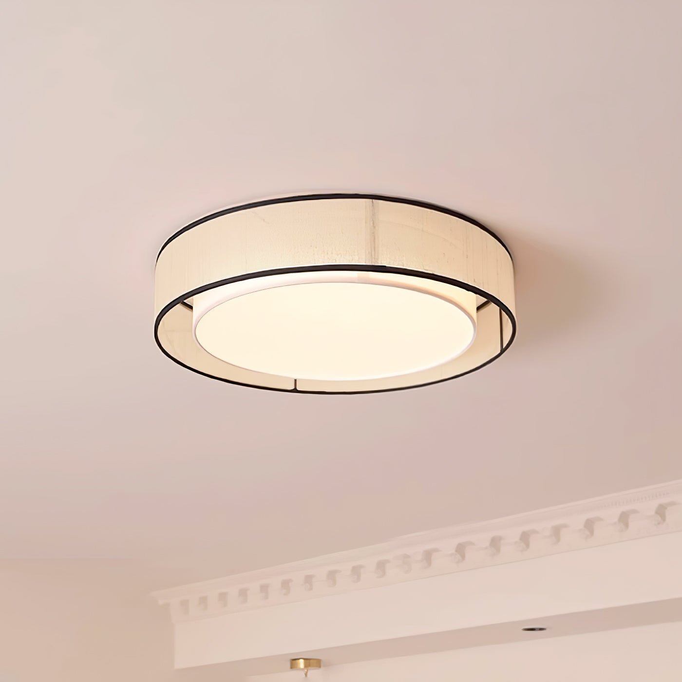 Drum Rould Ceiling Lamp