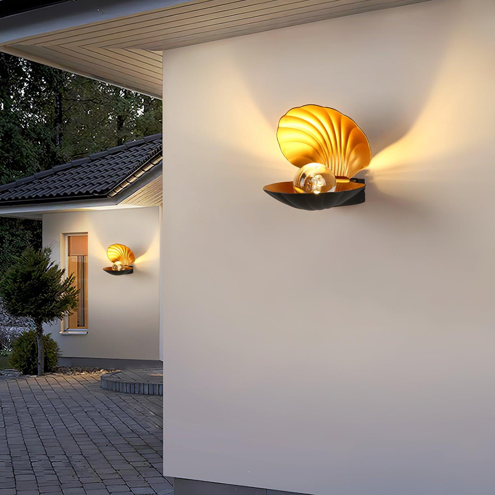 Pearl Clam Wall Light