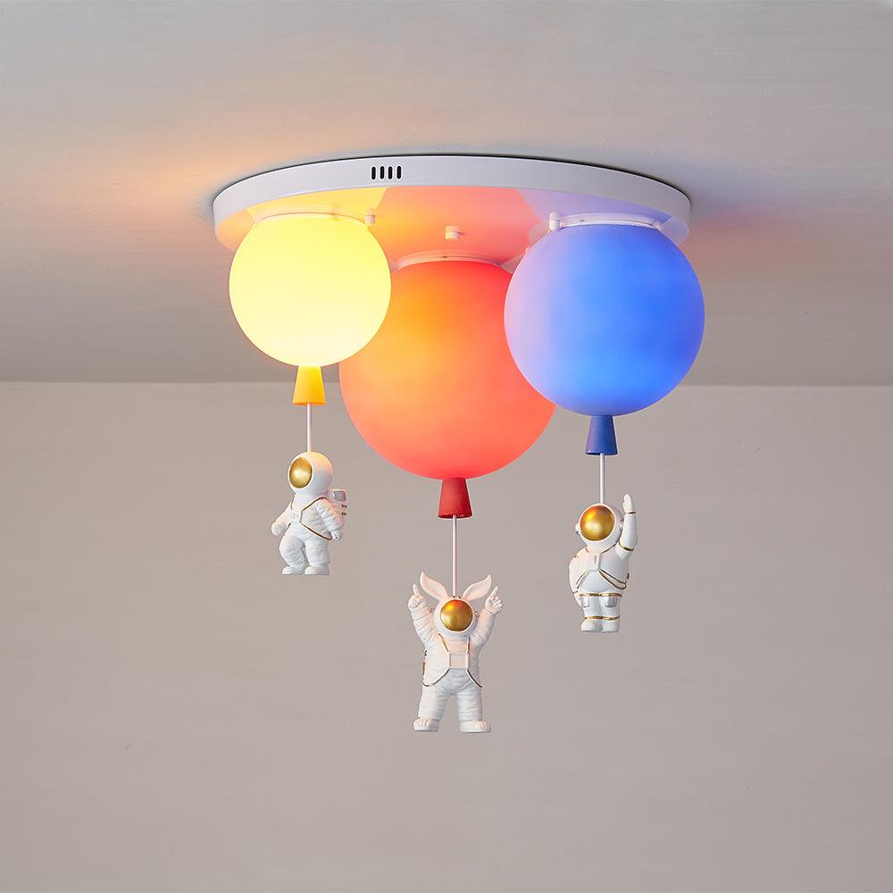 Frosted Balloon Combination Ceiling Lamp