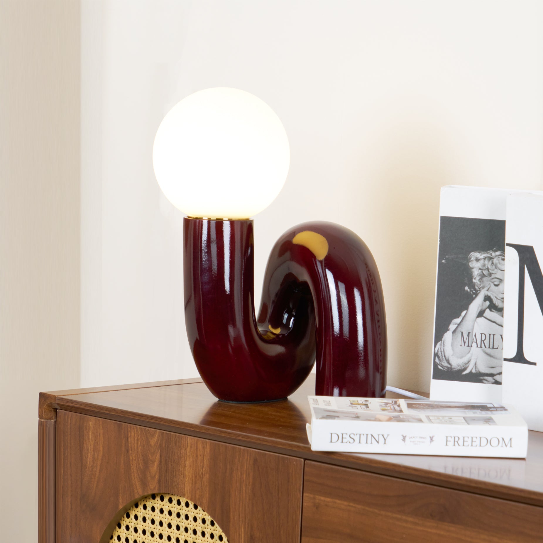 Playful N Shape Table Lamp