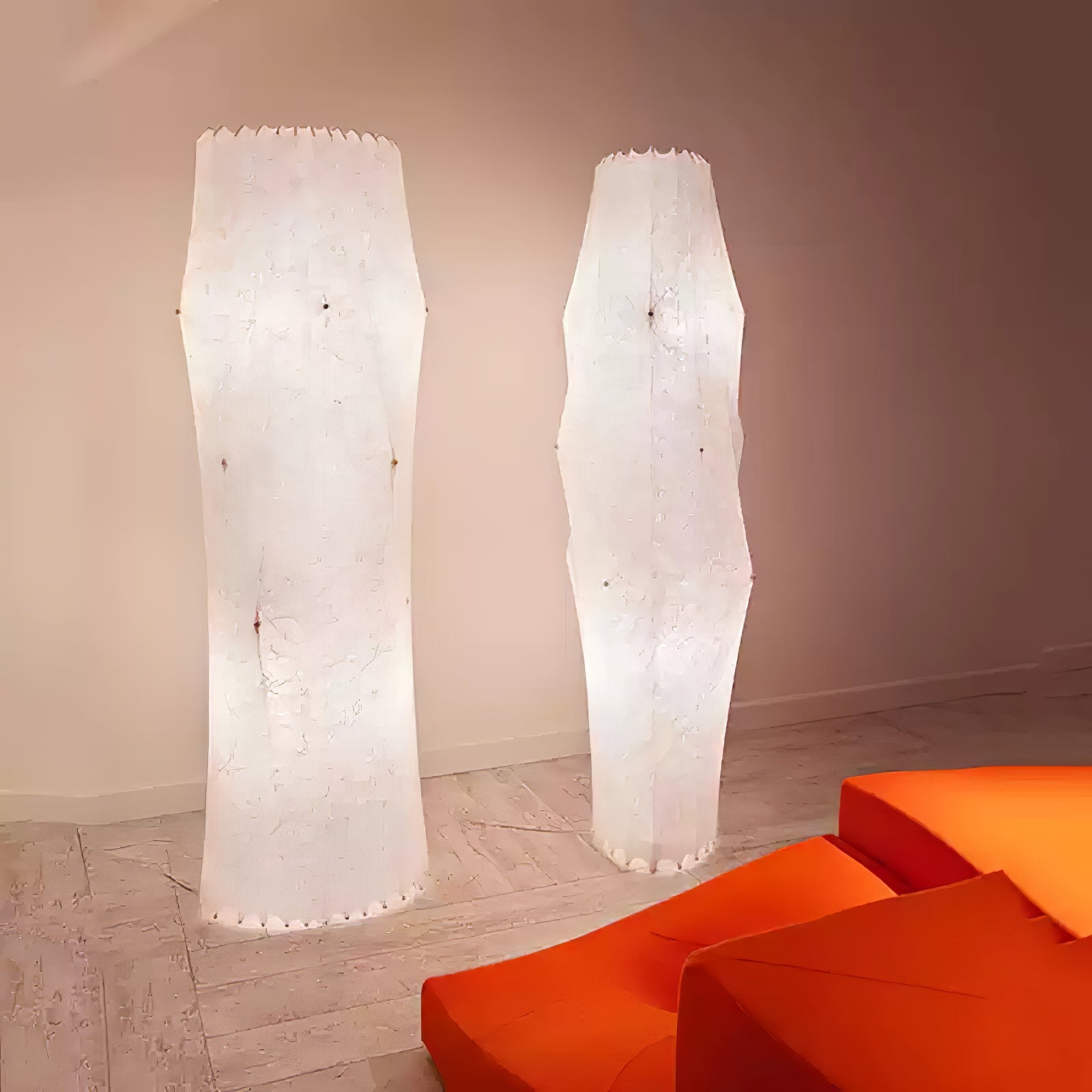 Twist Silk Floor Lamp