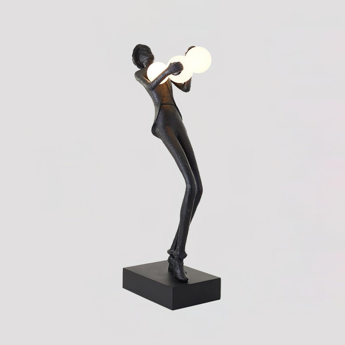 Gentleman Sculpture Floor Lamp