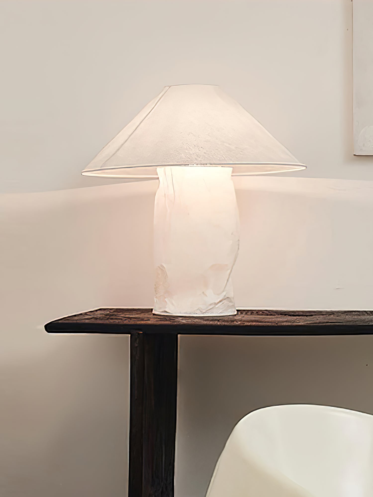 Crinkle Paper Table Lamp