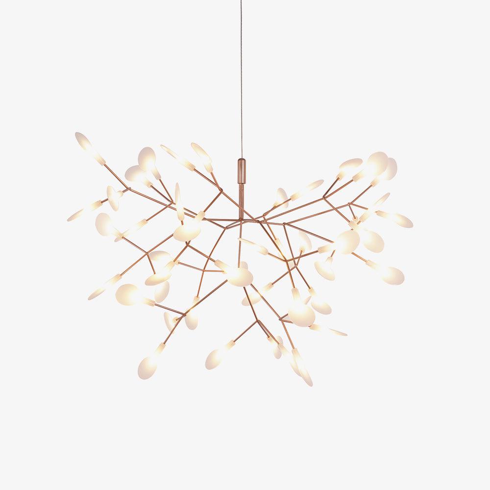 Rose Gold Firefly LED Chandelier