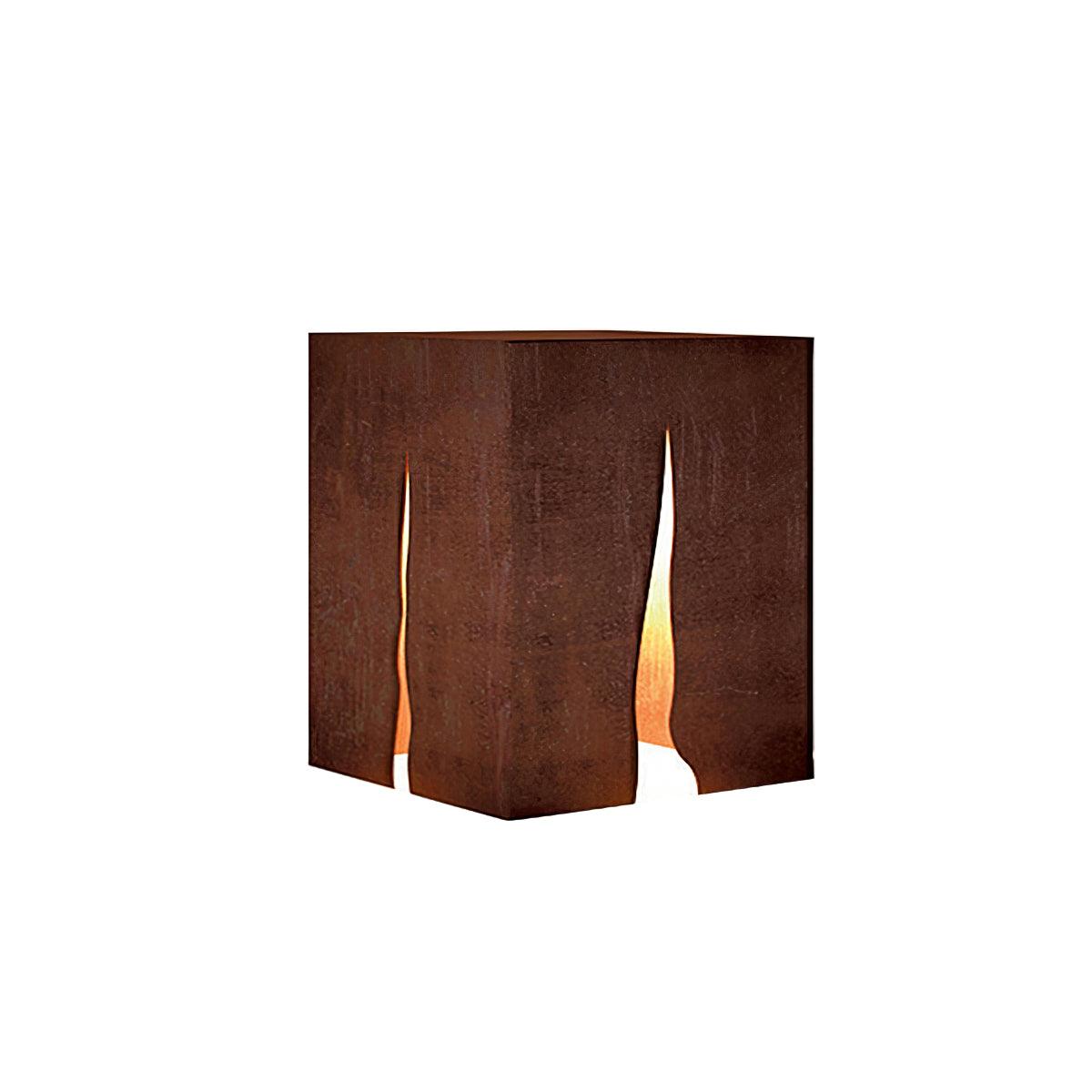 Crack Cube Outdoor Light