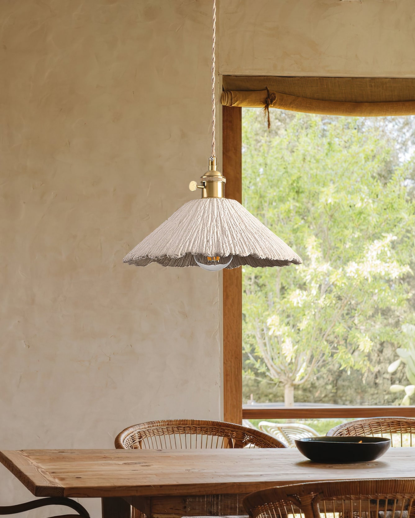 Microcement Pendant Lamp