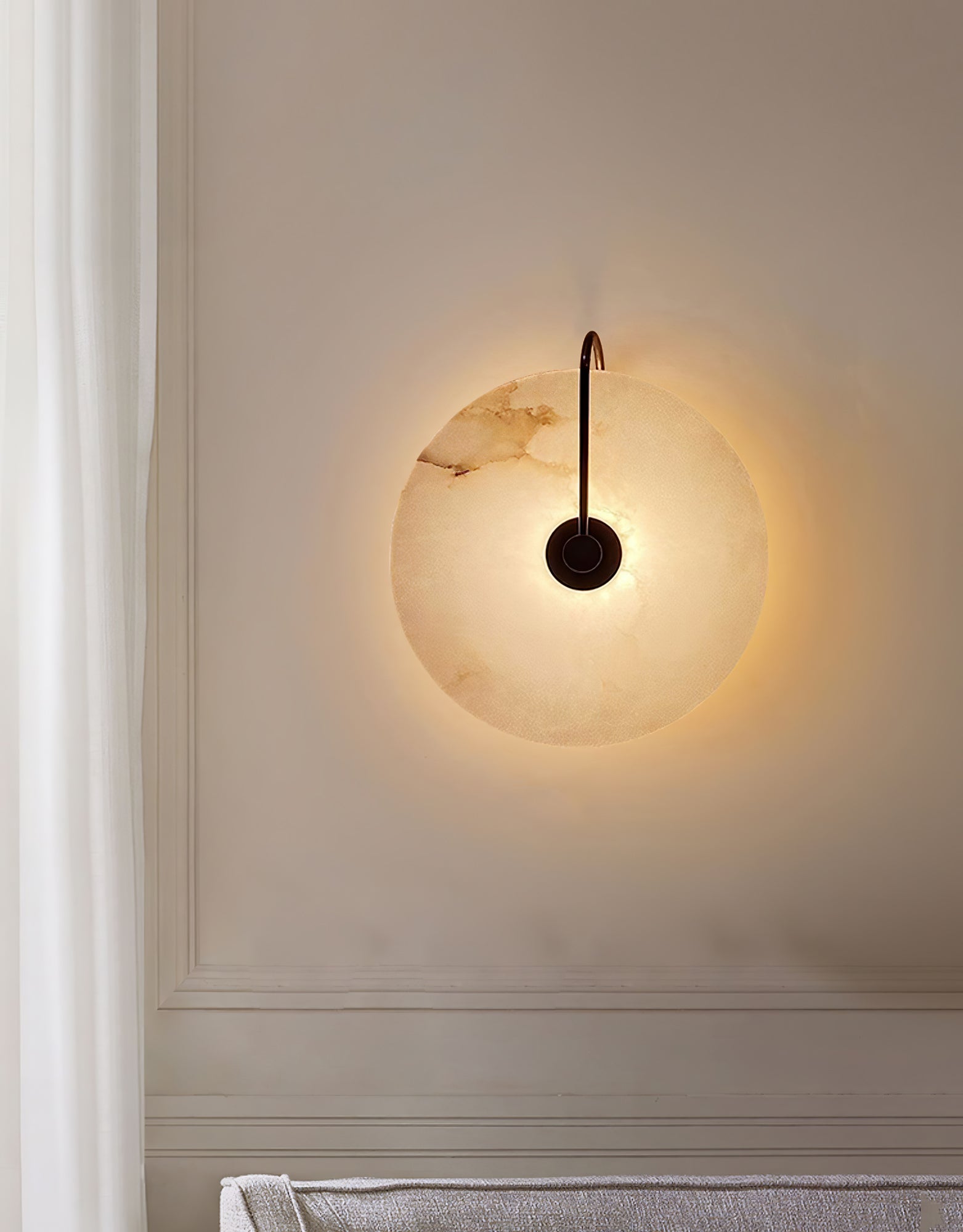 Alabaster LED Wall Lamp