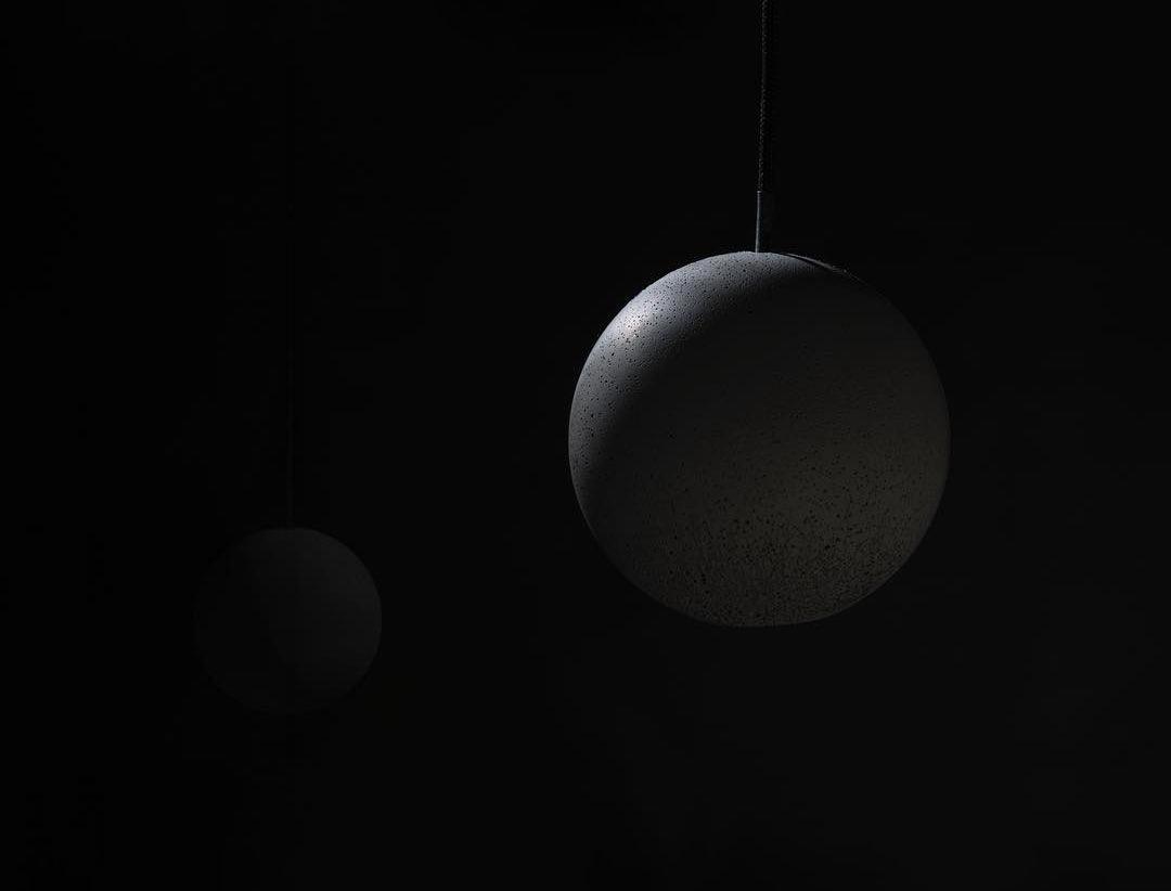 Moon Concrete Pendant Lamp