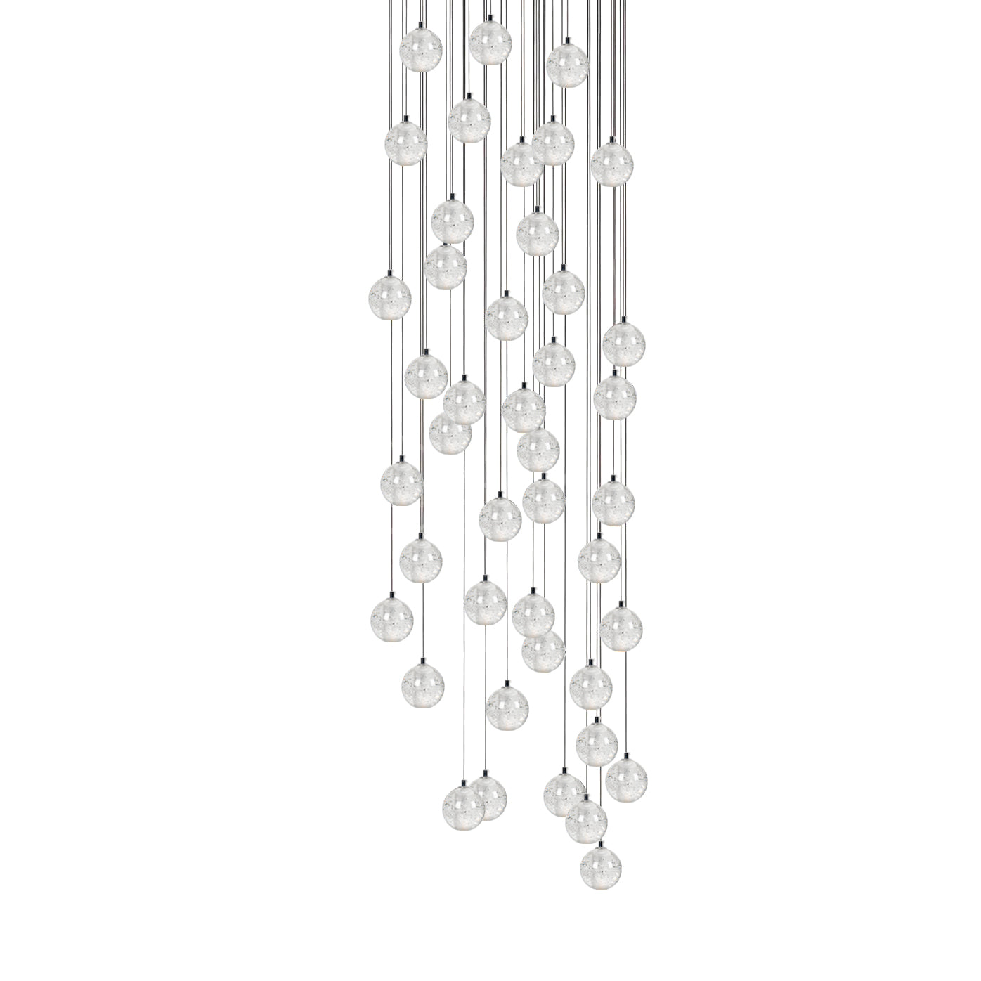 Crystal Bubbles Balls Pendant Lamp