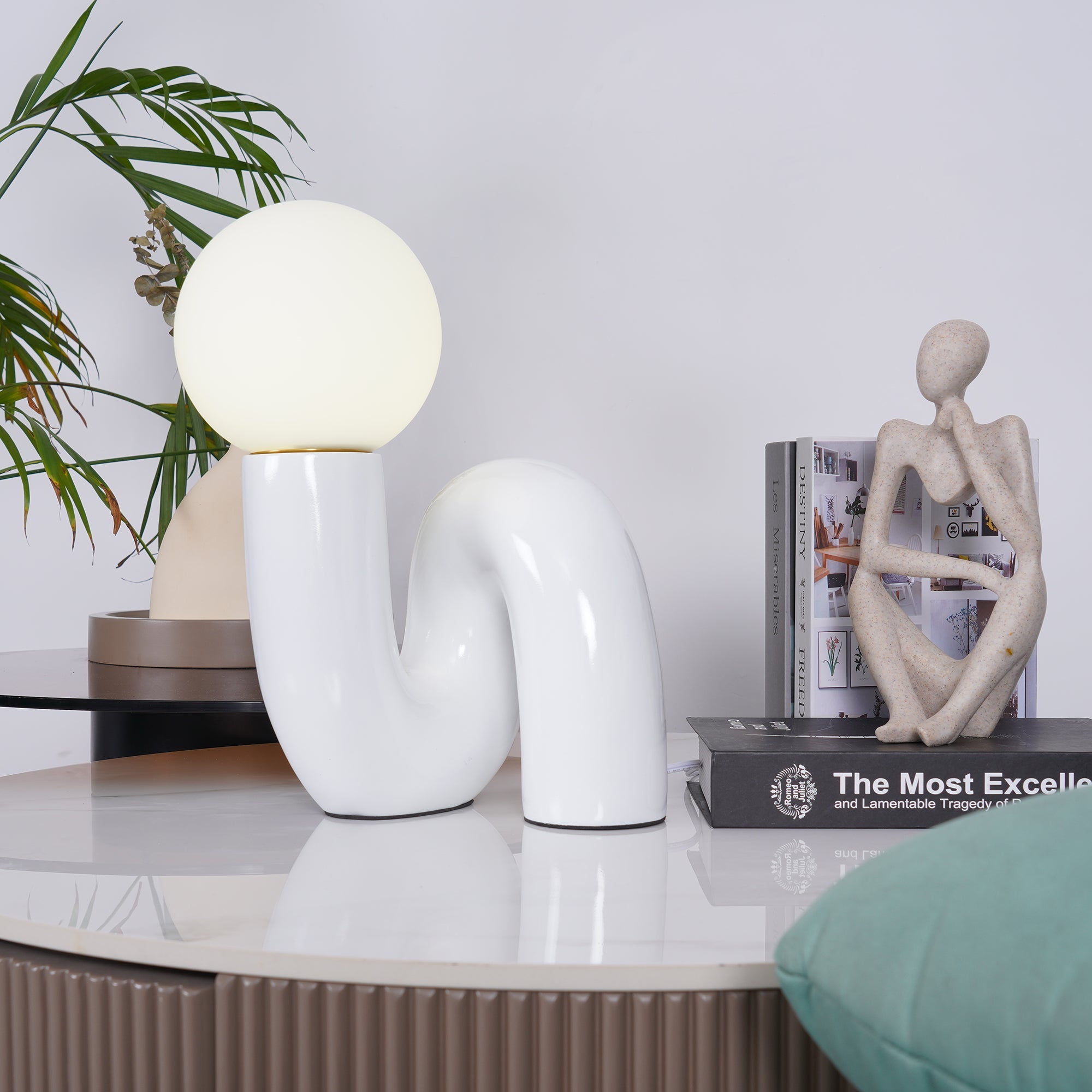 Playful N Shape Table Lamp