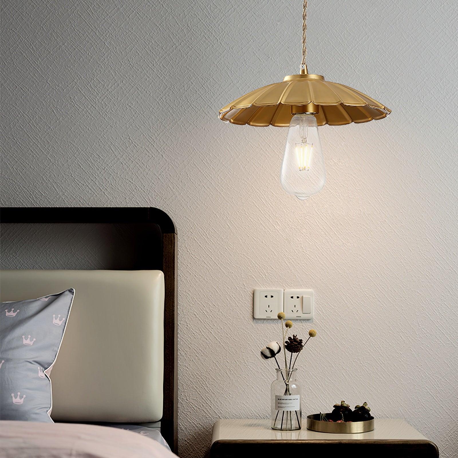 Sleek Flat Pendant Lamp