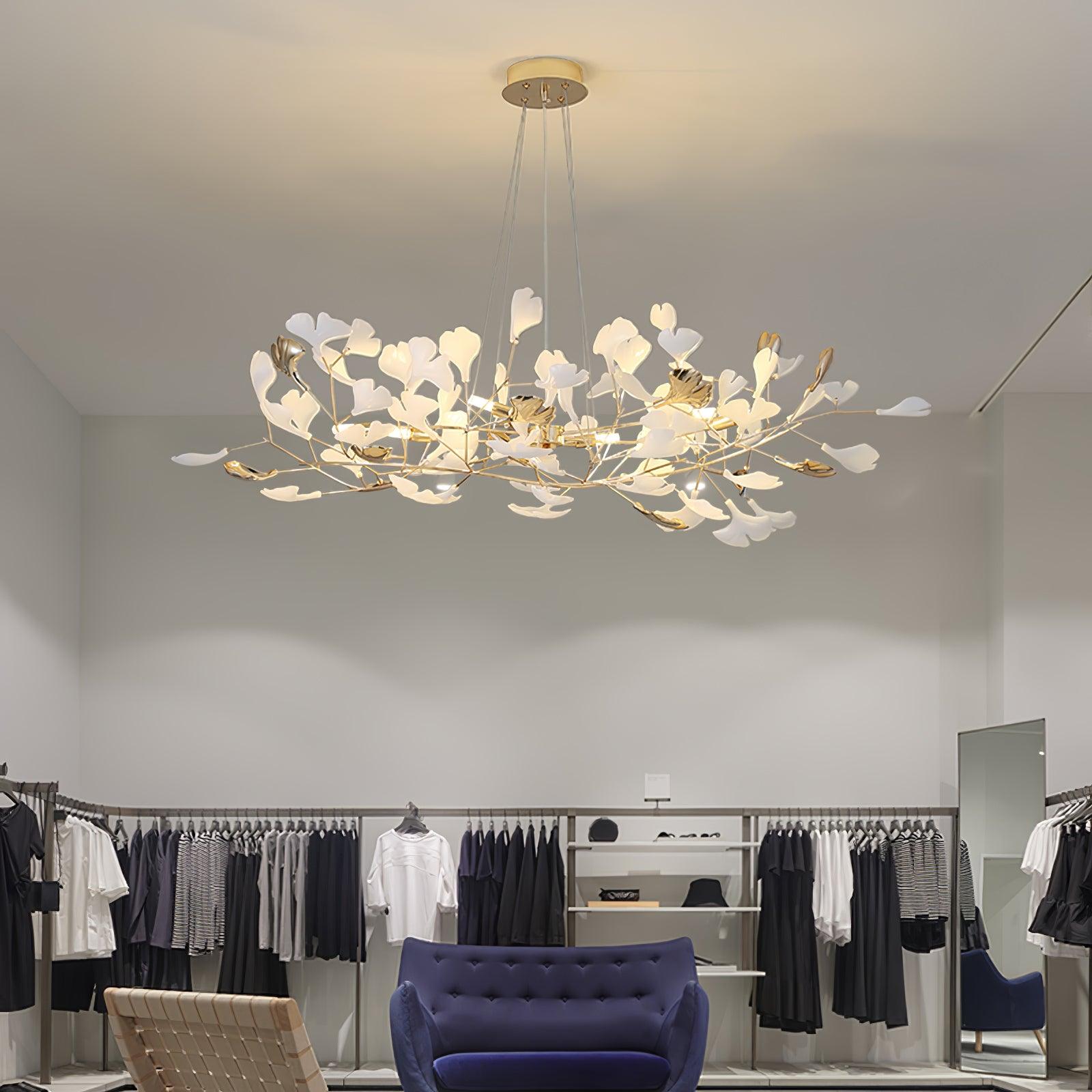 Gingko Chandelier R