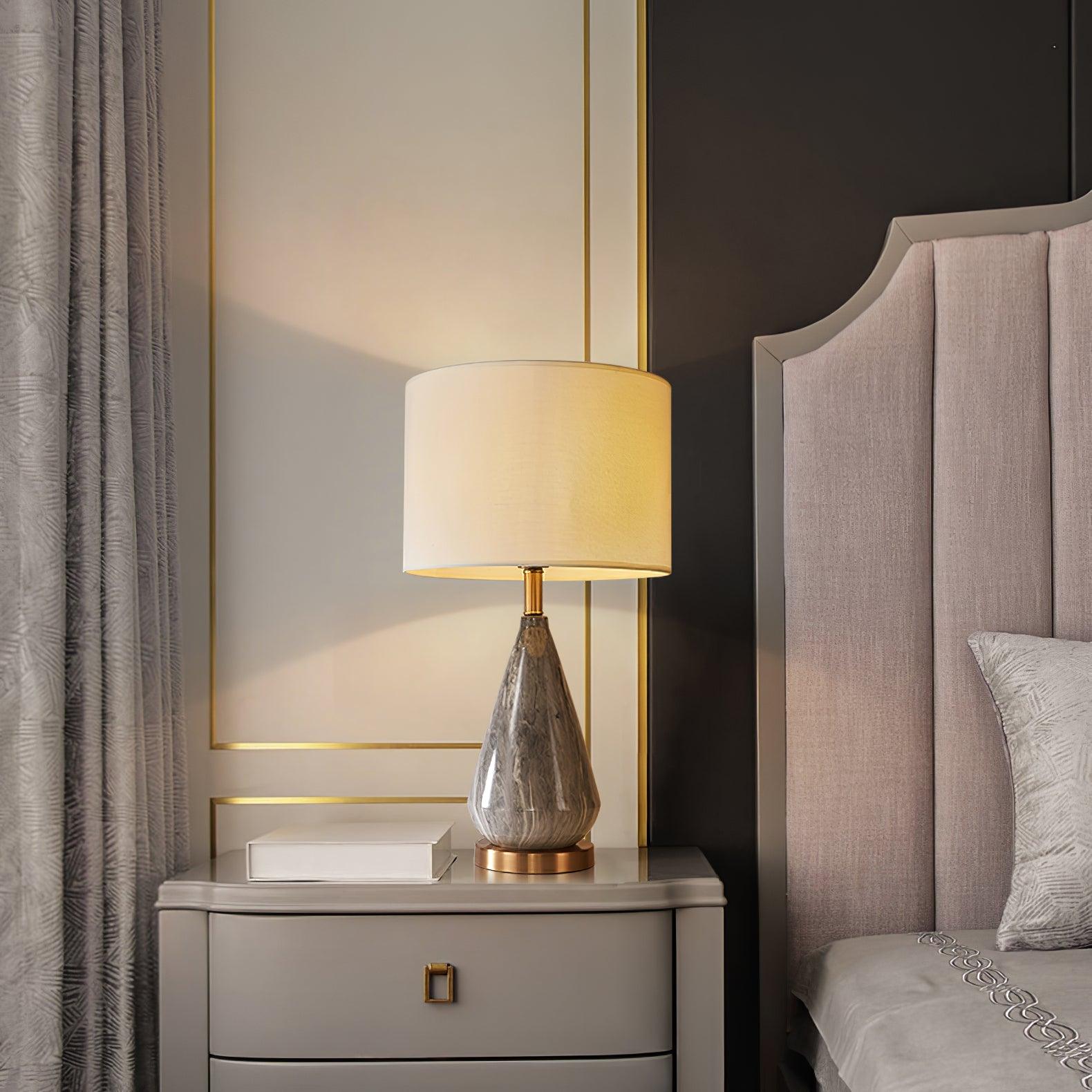 Marble Diamond Table Lamp