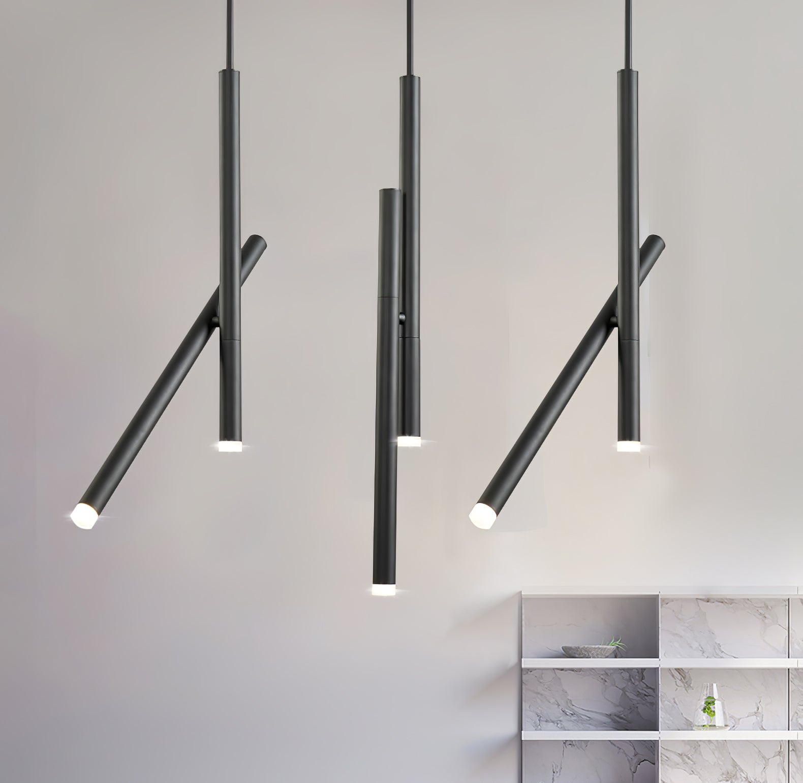 Spinner Linear Pendant Lamp