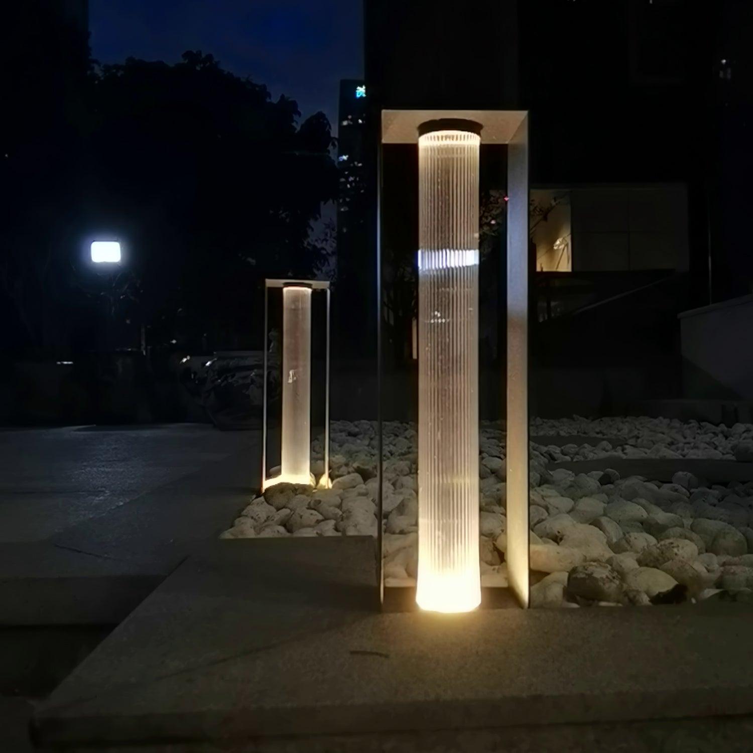 Frame Outdoor Post Lamp