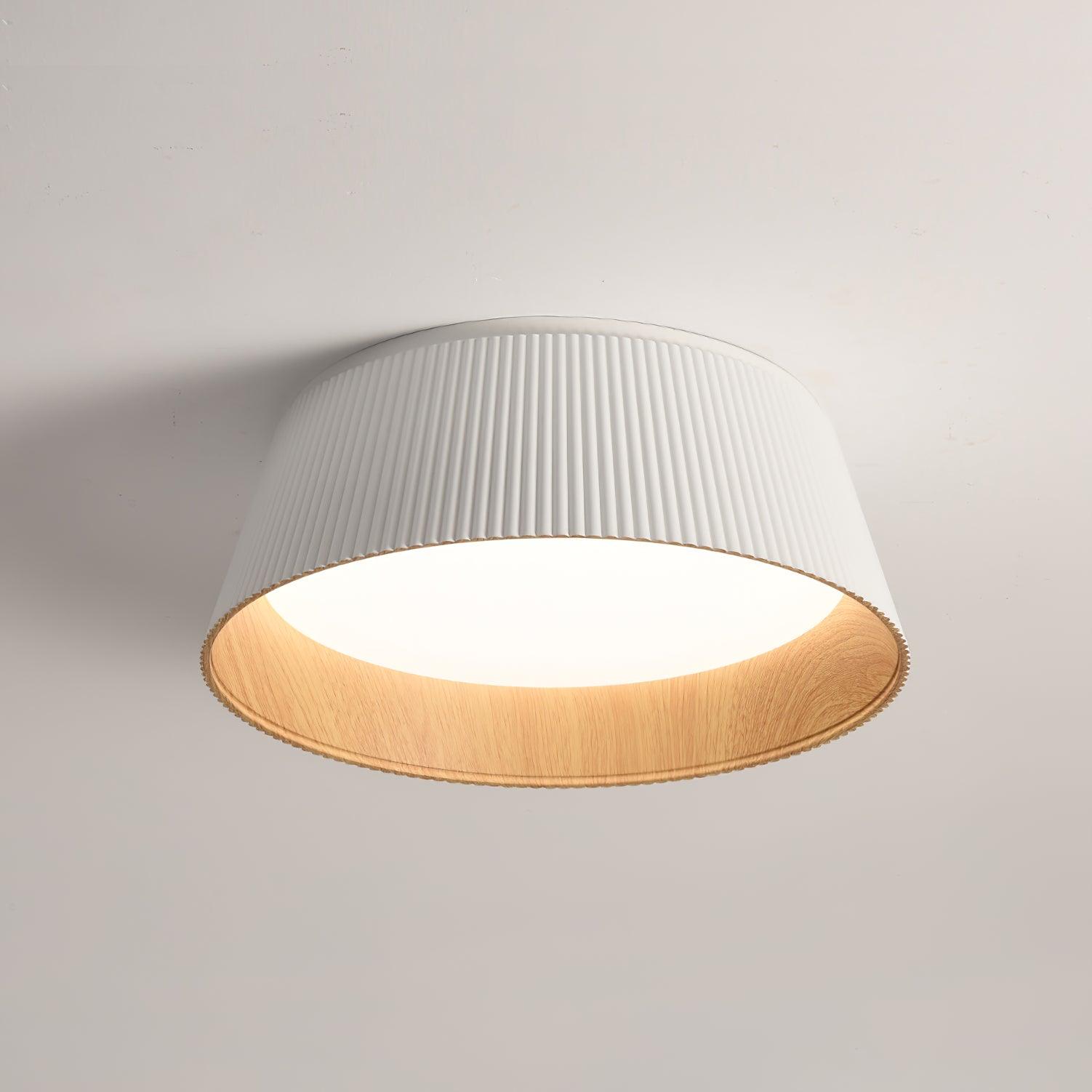 Modern Ribbed Ceiling Light